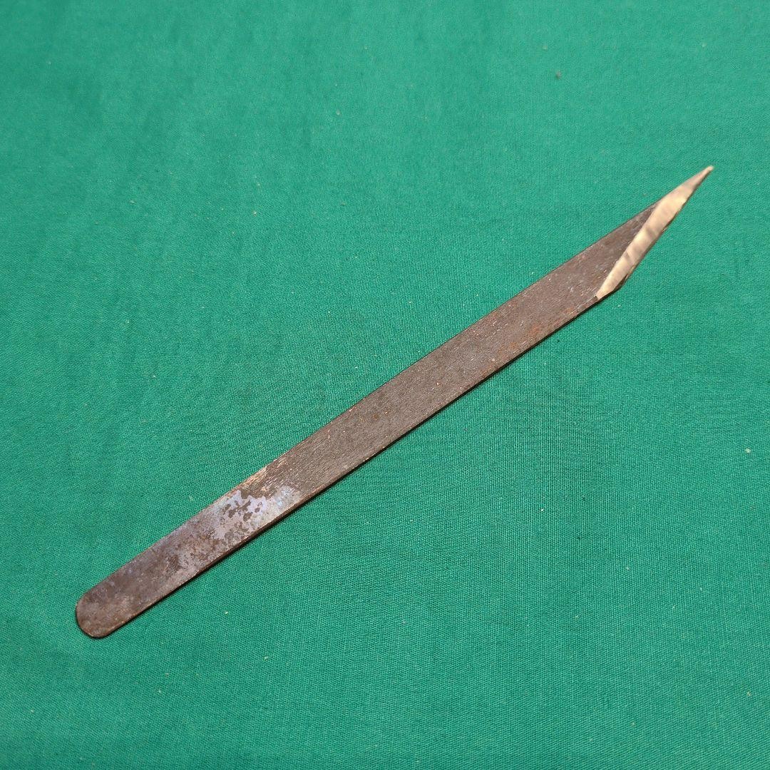 Japanese Slim Kiridashi Knife Yasuki Steel 180mm Precision Woodworking Tool