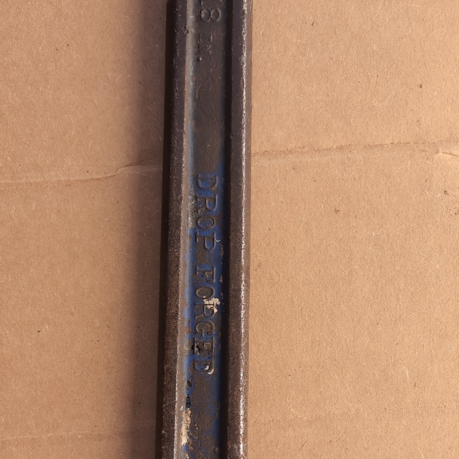 ANTIQUE 18″ DROP FORGED STEEL PIPE WRENCH LARGE HEAVY DUTY FAST FREE SHIPPING