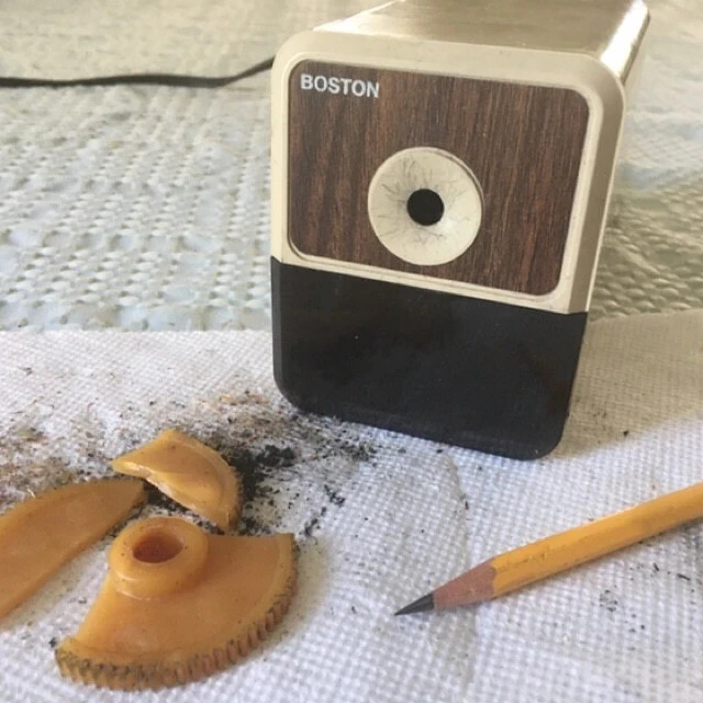 Improved Nylon gear replacement Hunt Boston model 18 / 19 pencil sharpener 296A