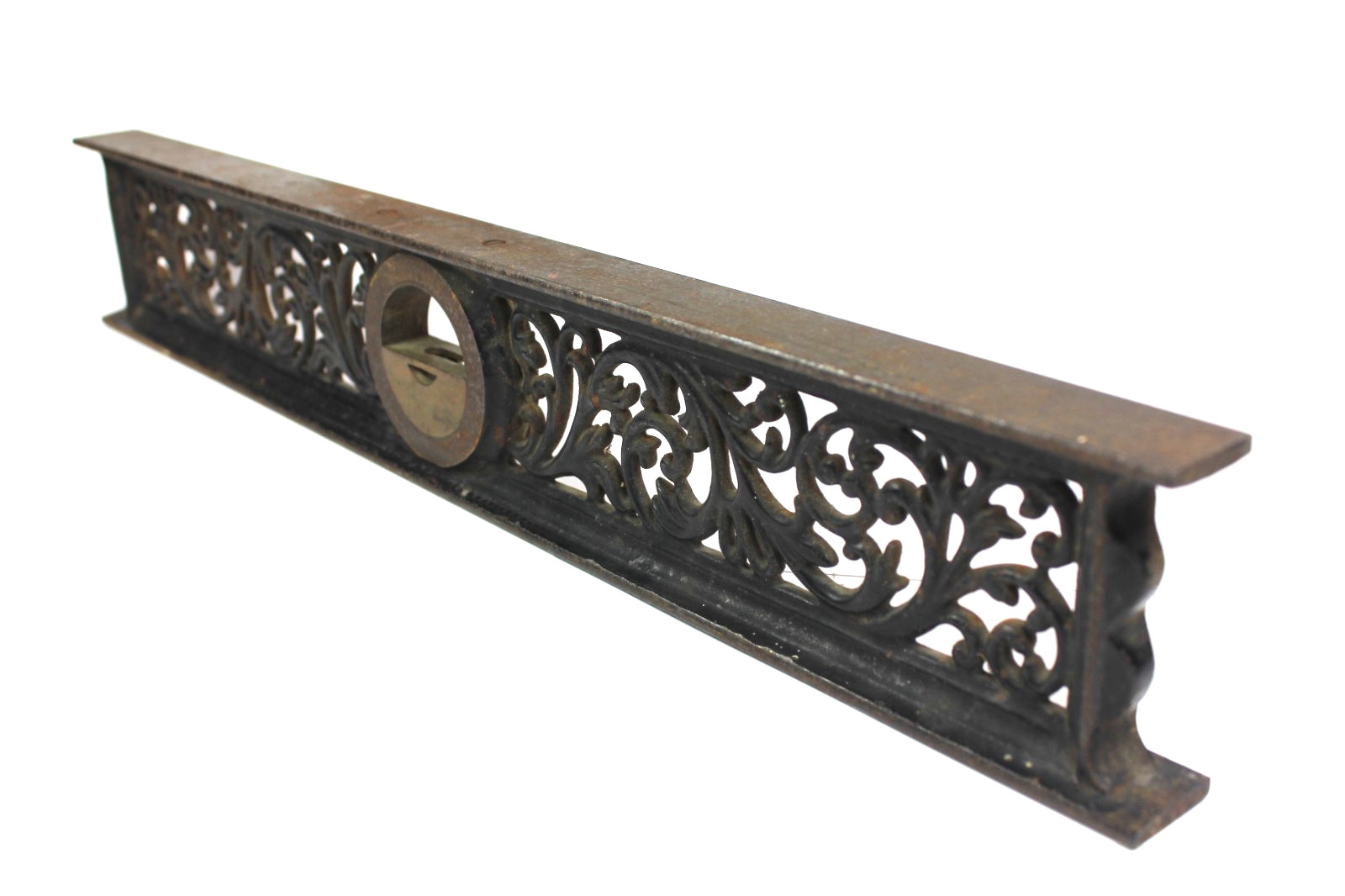Antique DAVIS Level & Tool Co. – Pat. Sept. 27, 1867 – Filigree Cast Iron Level