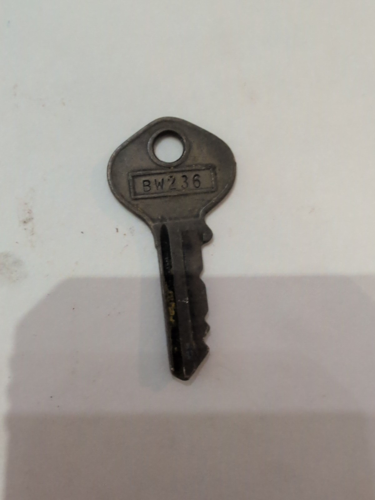 Vintage Slaymaker Padlock Key BW236