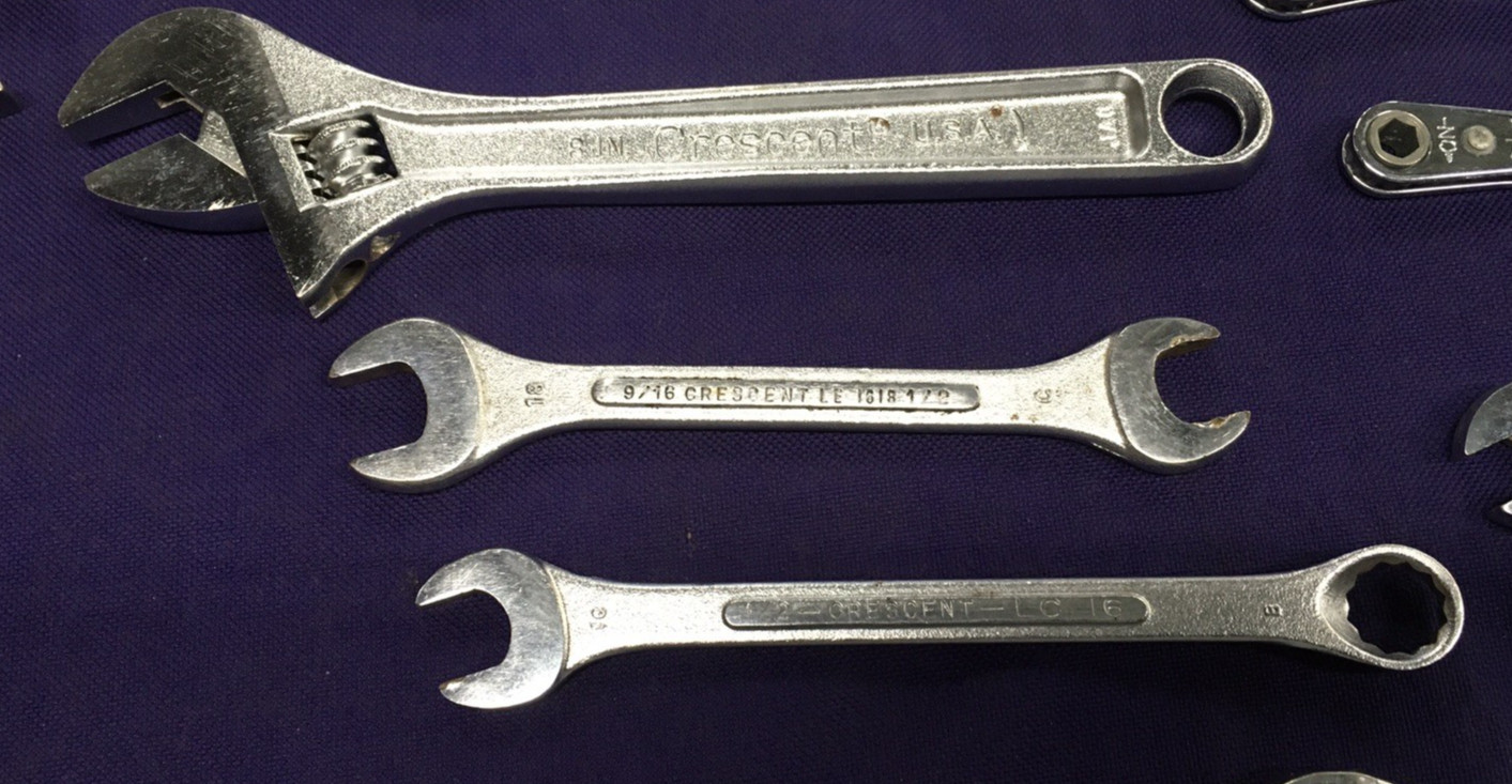 Lot of VTG Standard & Metric USA Craftsman, Proto, Crescent Tool BUNDLE!