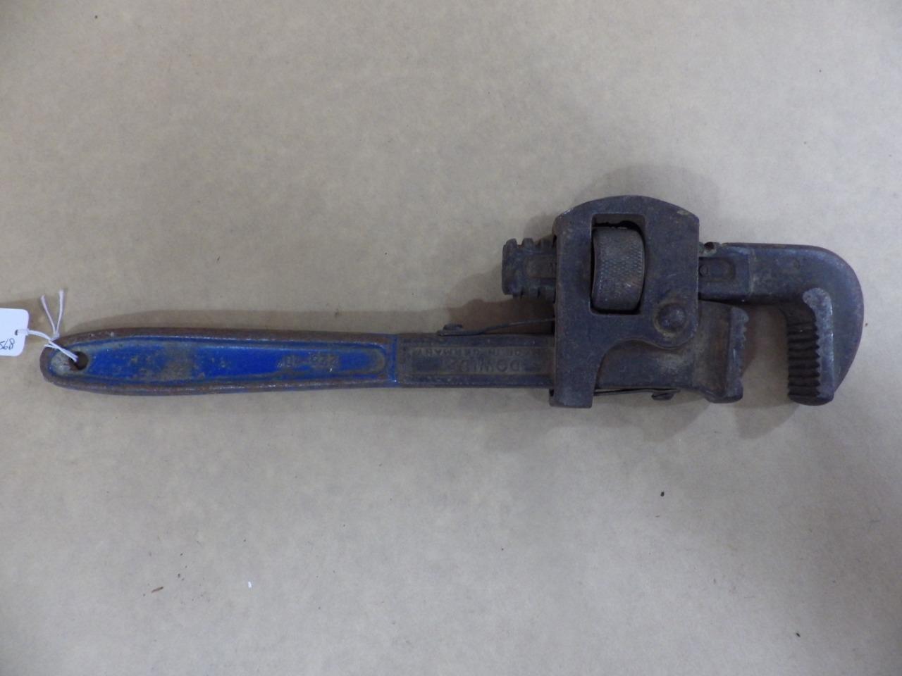 Vintage Dowidat Germany 225 mm ,10″ plumbers wrench,stilsons,good condition