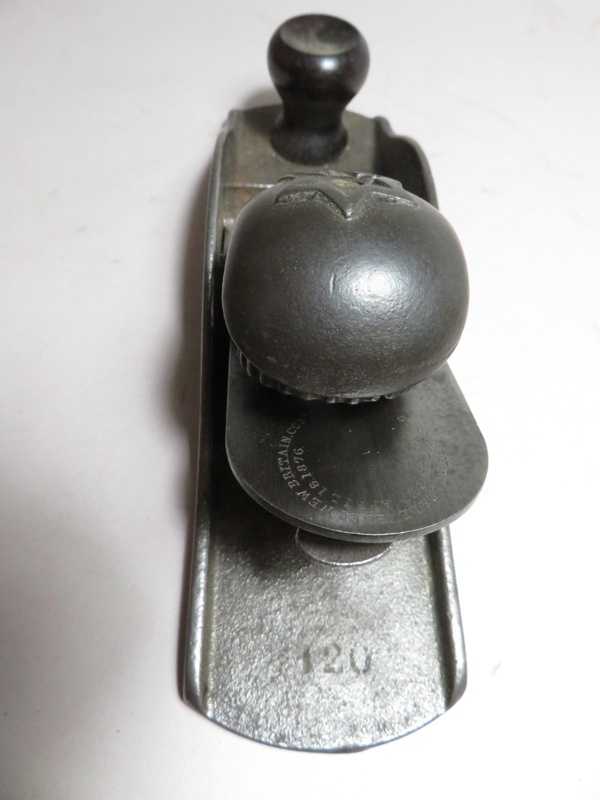 Stanley #120 Type 2 Block Plane Star Cap Pat 1876