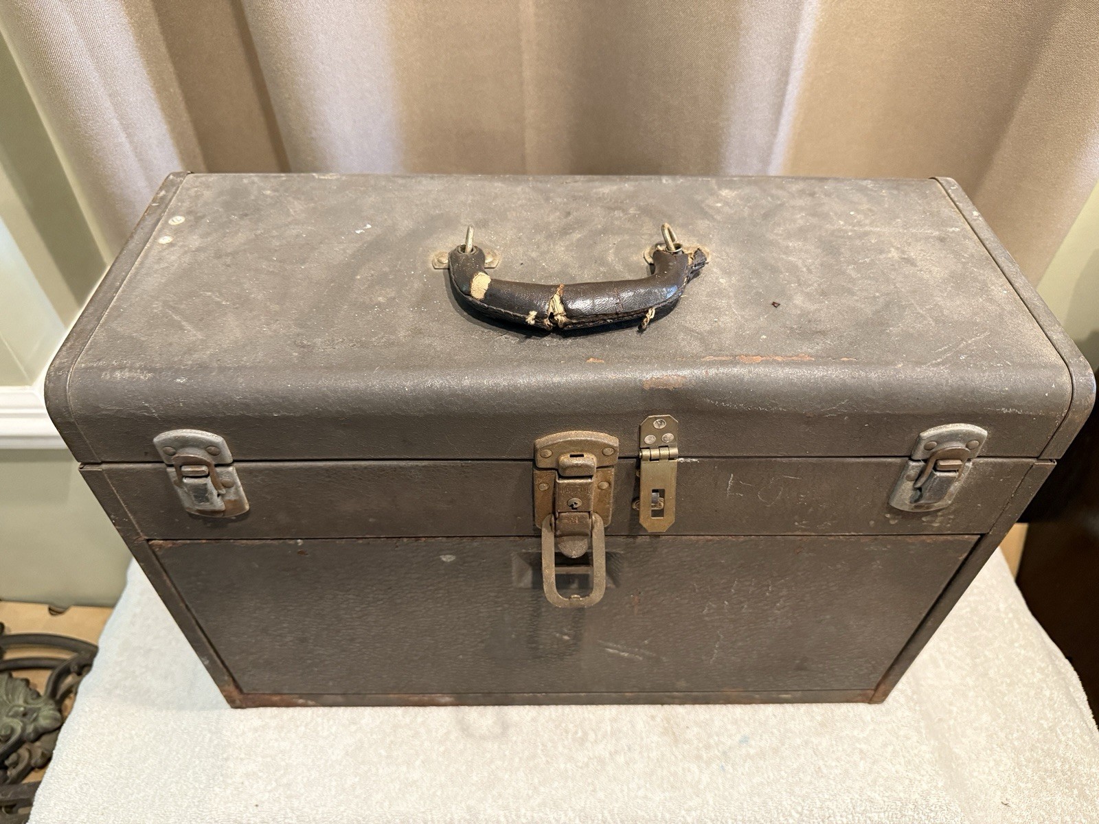 Vintage Kennedy Machinist Tool Box Model 520, 7 Drawer, chest~Complete