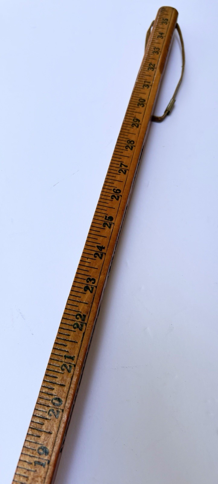 Rare Vintage Leary & Owen’s Equipment Co. Advertising Tapered Wooden Yardstick