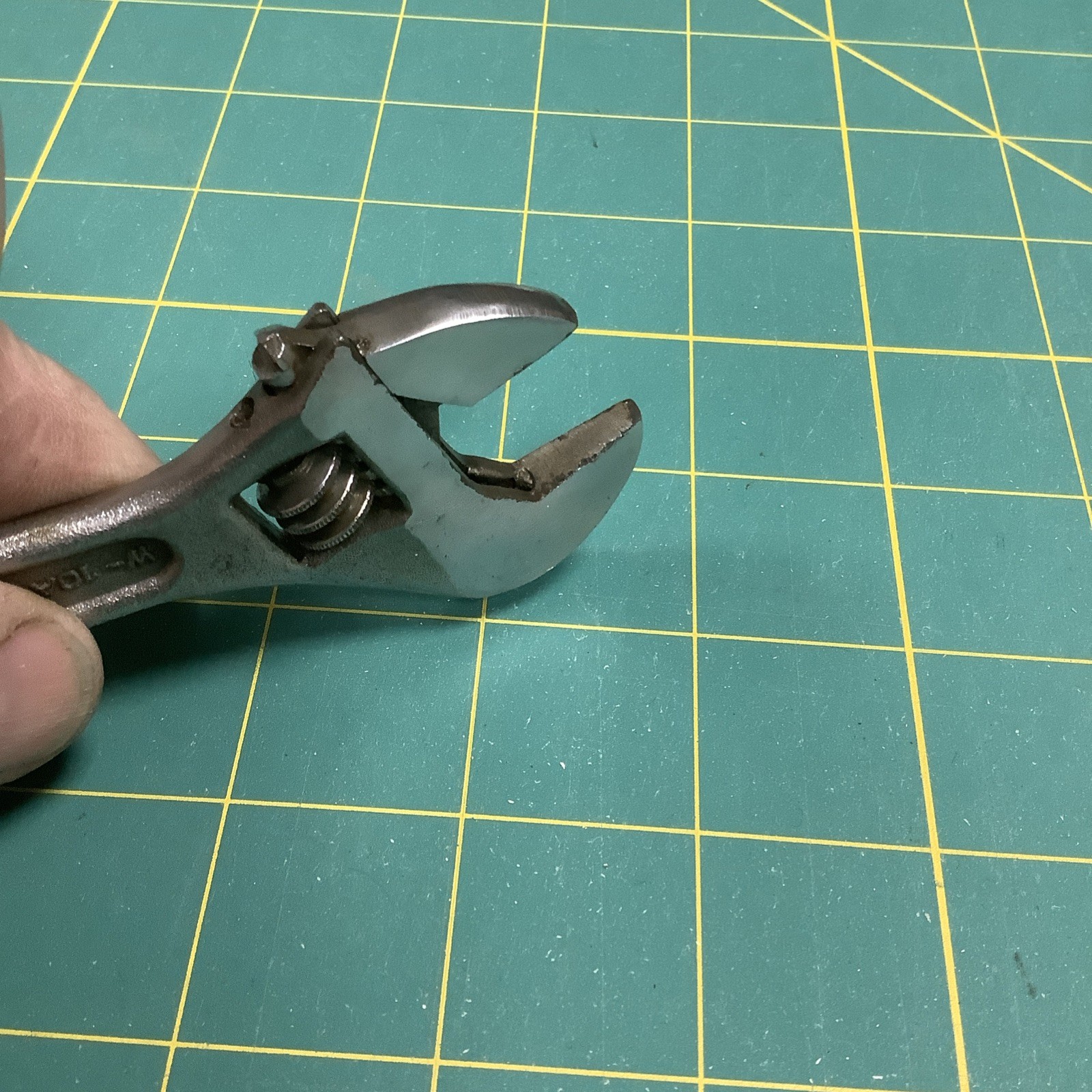 Vintage Hozan W-10A 150mm Adjustable Wrench Toolkit Tool