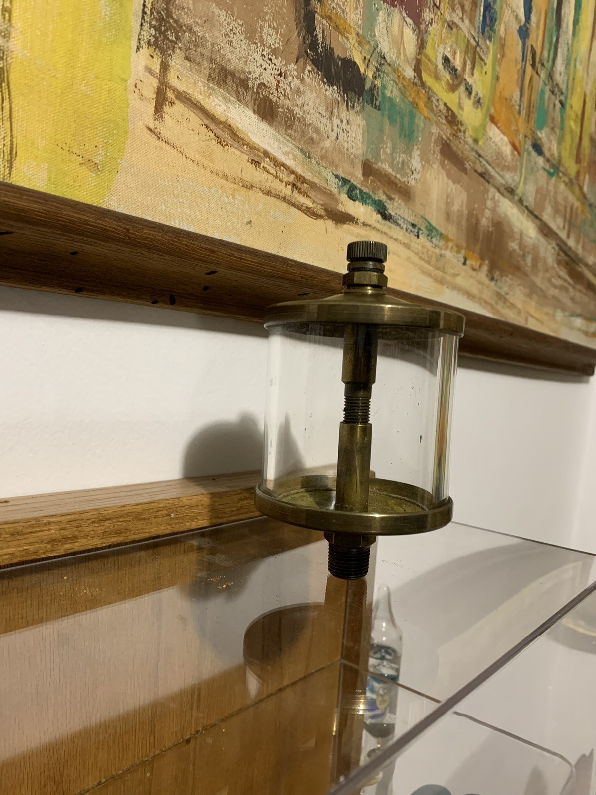 Vintage Brass GAST Mfg Co #2 Oiler Lubricator Hit & Miss Engine – Minty