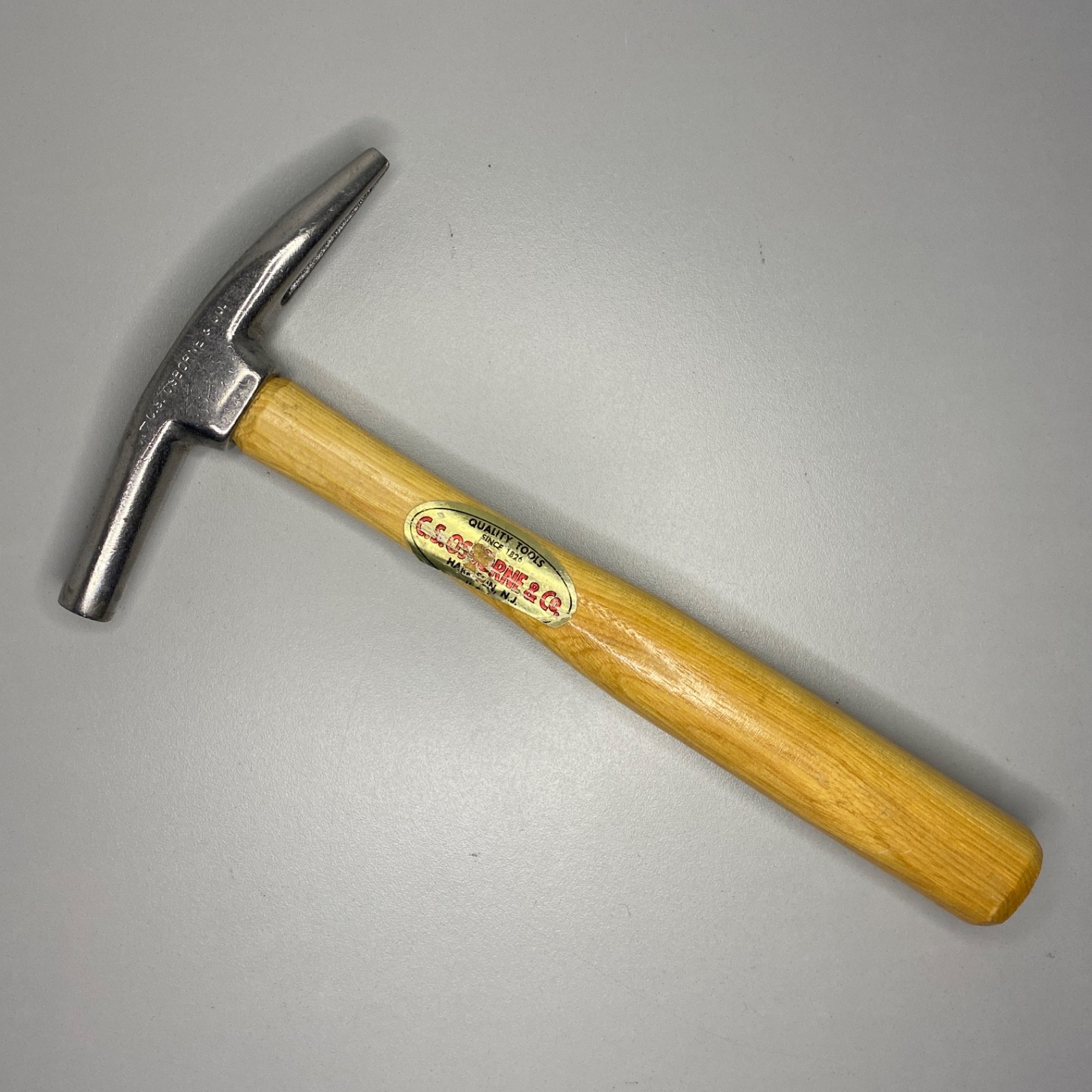 Vintage C.S. Osborne Tack Hammer – 10.5″ – Made in USA