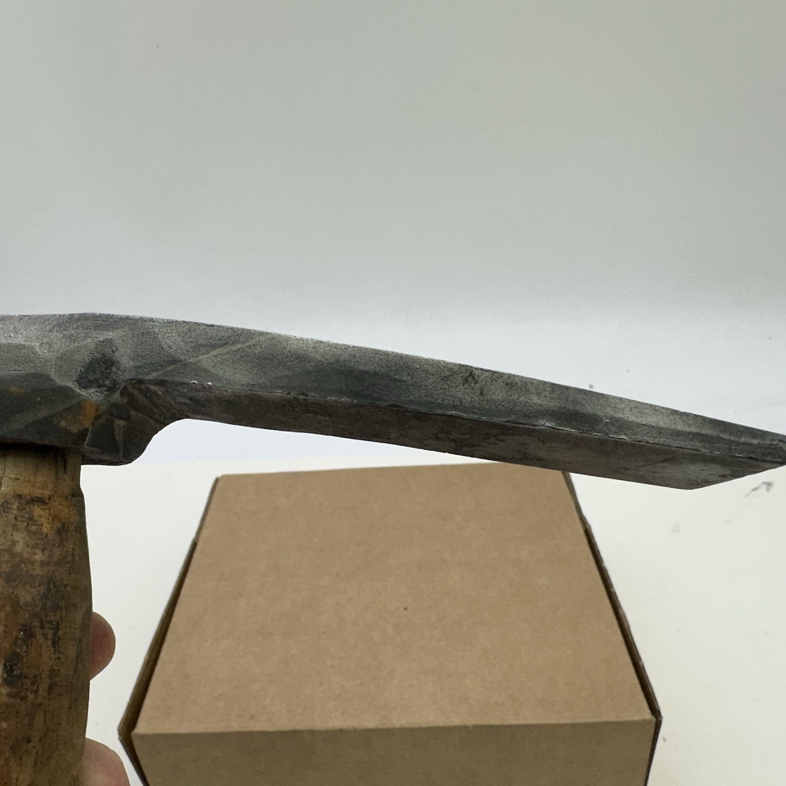 Vintage 28oz OAW Mason Rock Brick Hammer Head CUSTOM Hand Made Forged Unique