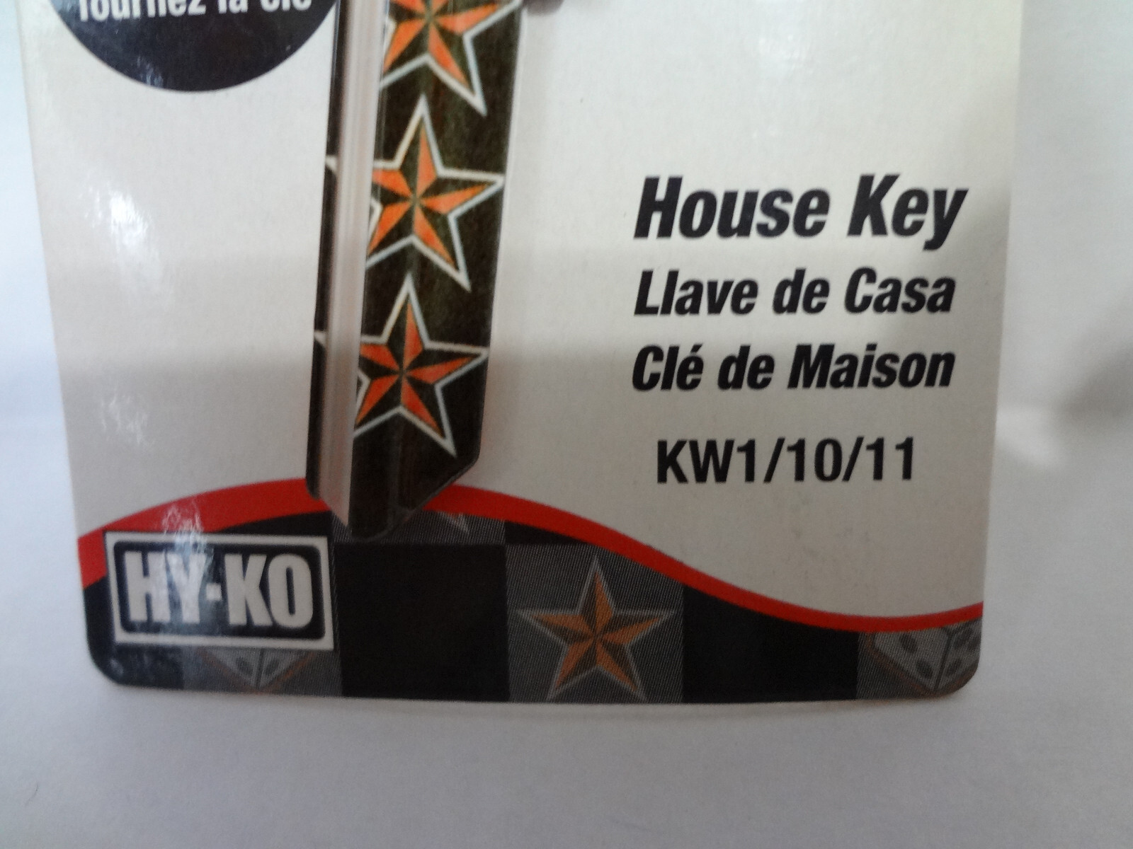 Hy-Ko Products Company House Key KW1/10/11 – Lucky (Qty 1)