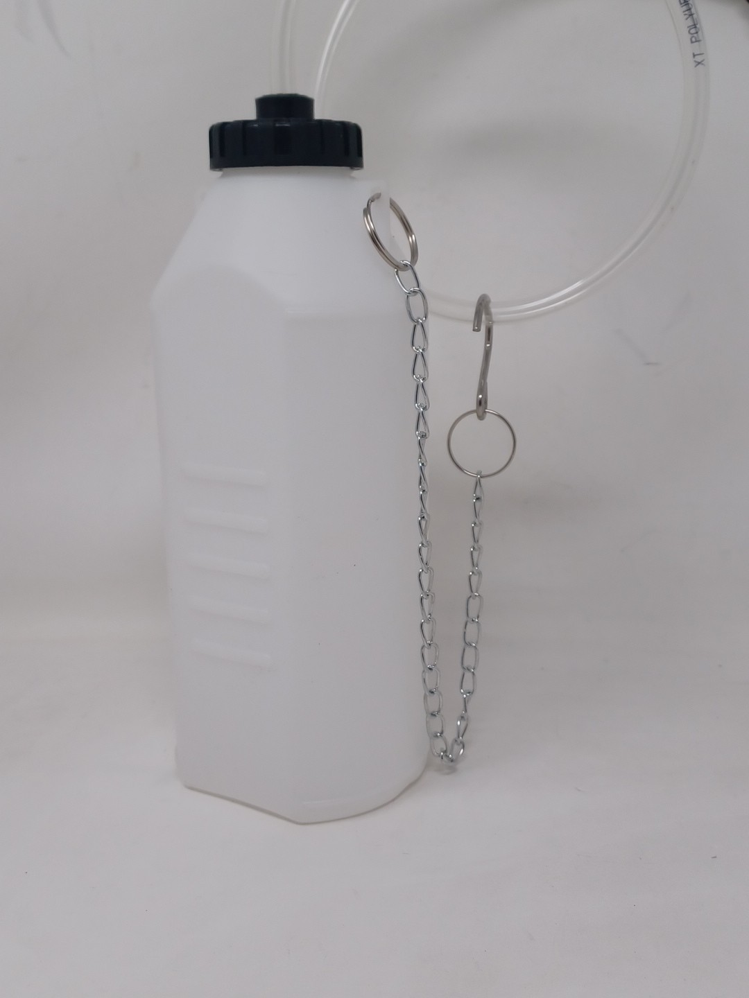 1L Brake Bleeder Bottle, One Person Brake Bleeding Kit with 24 Inch Tube &