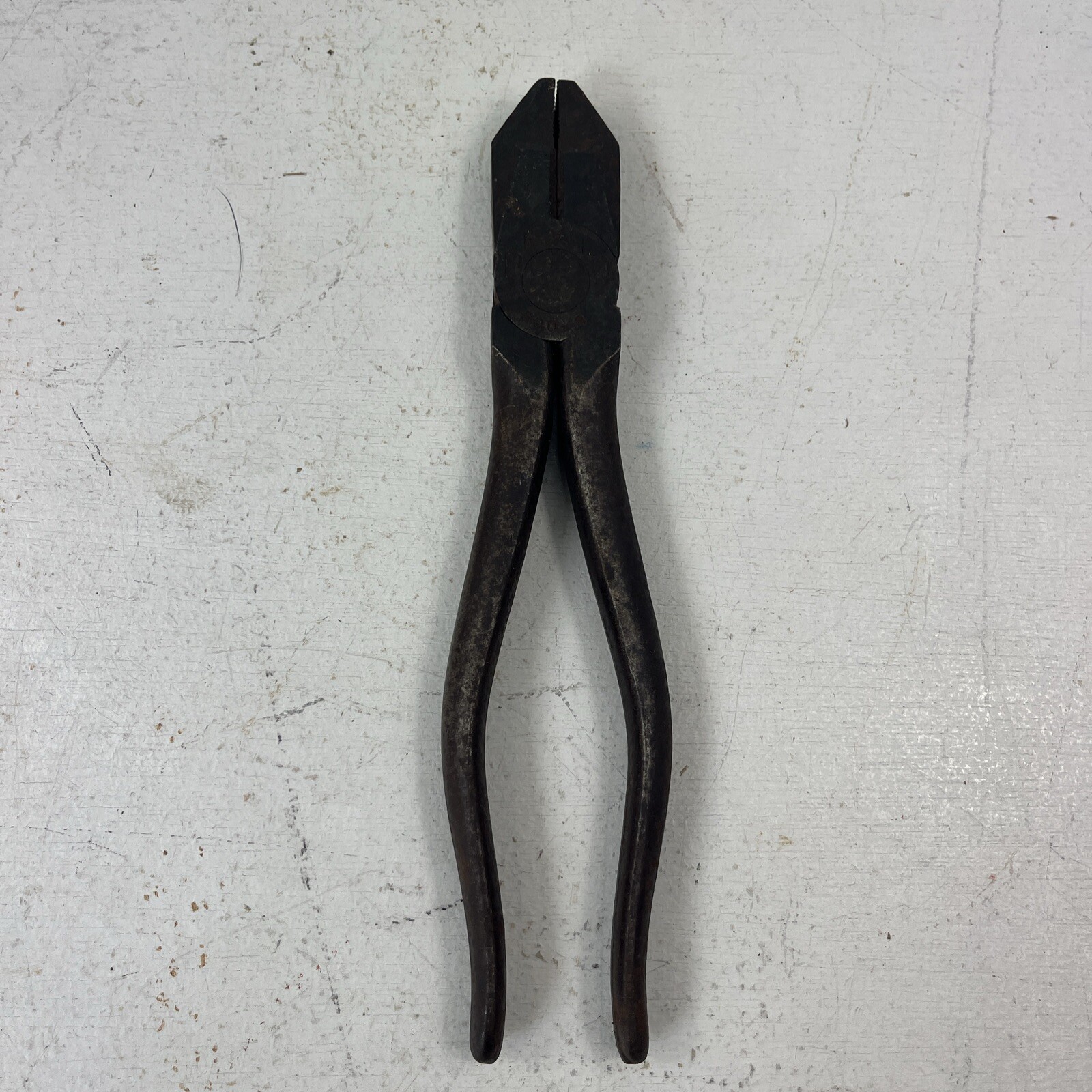 Vintage PEXTO 500-8 Lineman Pliers Side Cutter 8-1/2″ Long