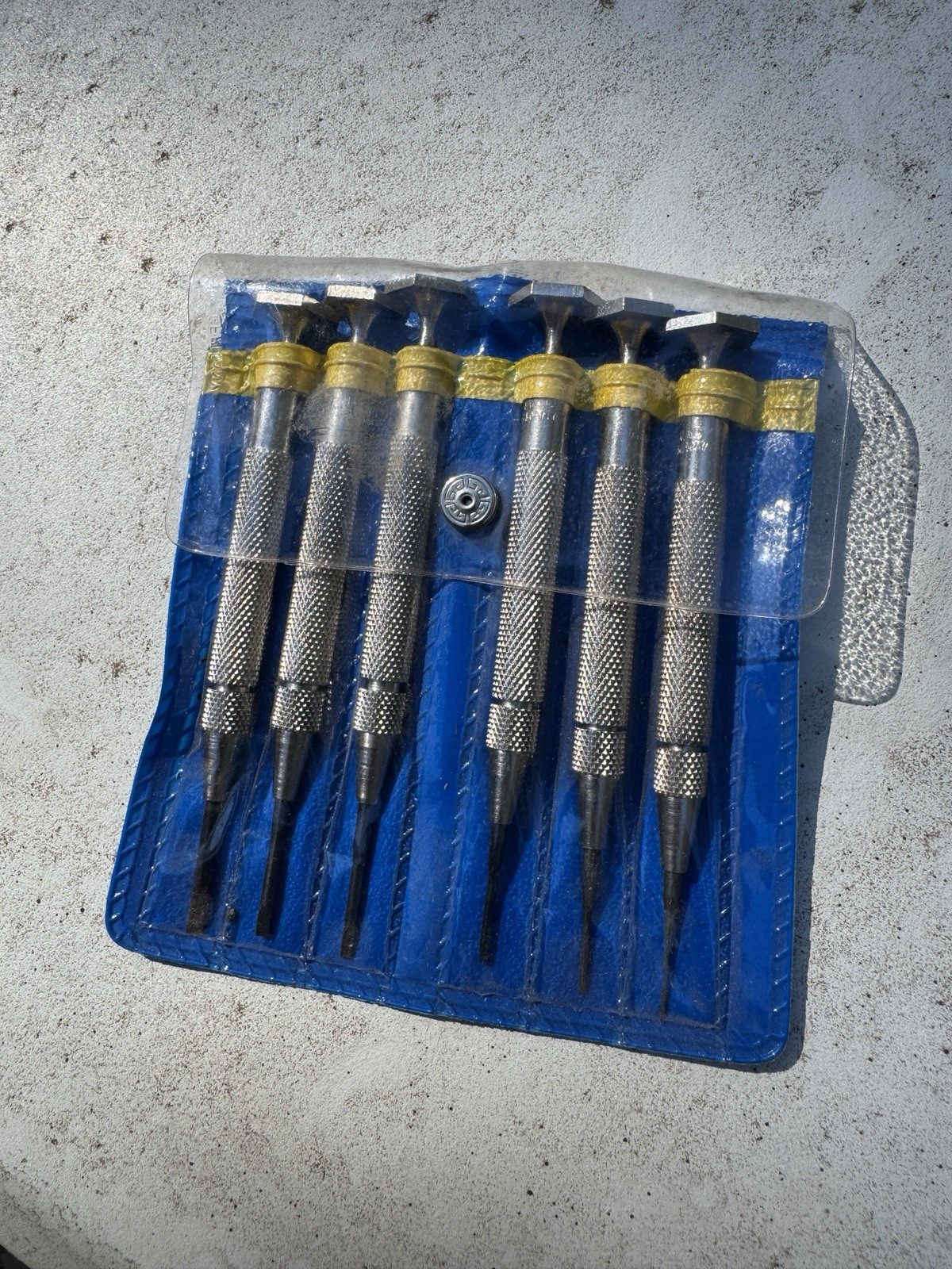 Vintage TELVAC Germany Precision Screwdriver Set with Case