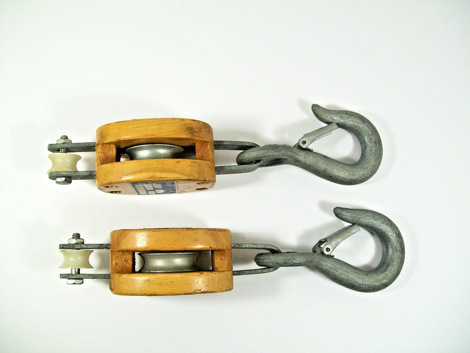 2 CAMPBELL COOPER TOOLS 3001AF 3” SINGLE TACKLE BLOCKS
