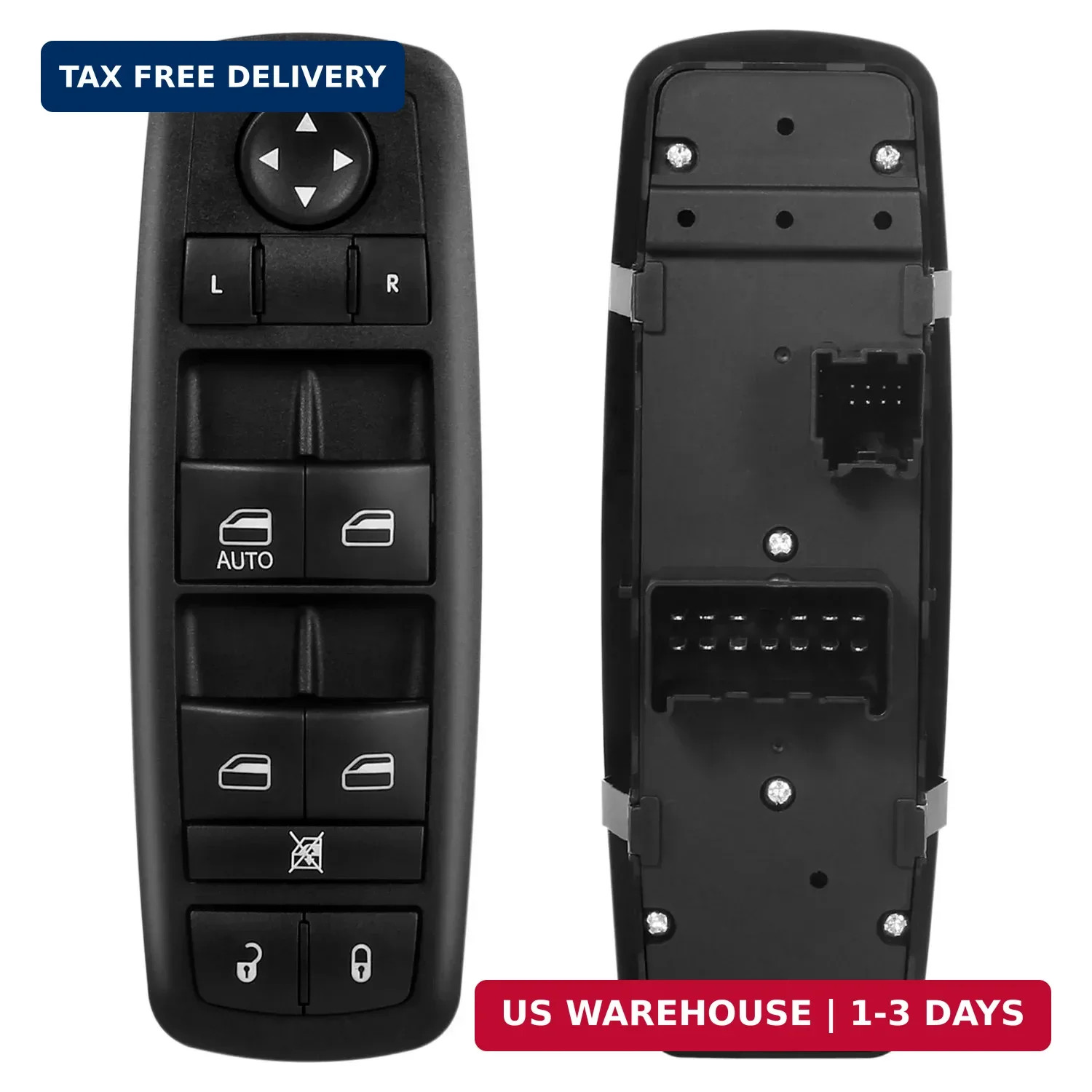 Master Power Window Switch Driver Side Compatible with 2008-2012 Jeep Liberty 20