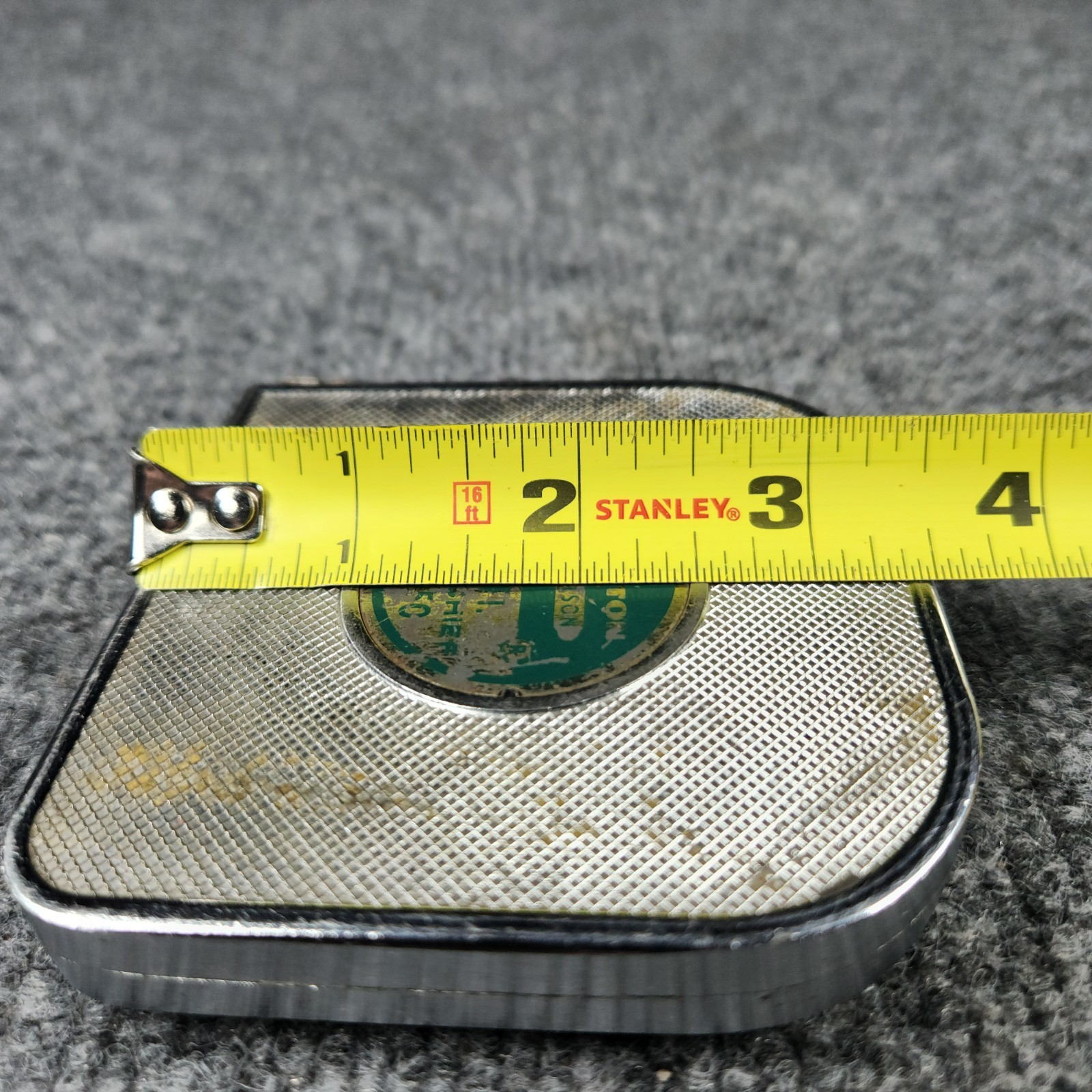 Vintage Disston Carlson HKP Star Chief No 550 50ft Steel Tape Measure Reel USA