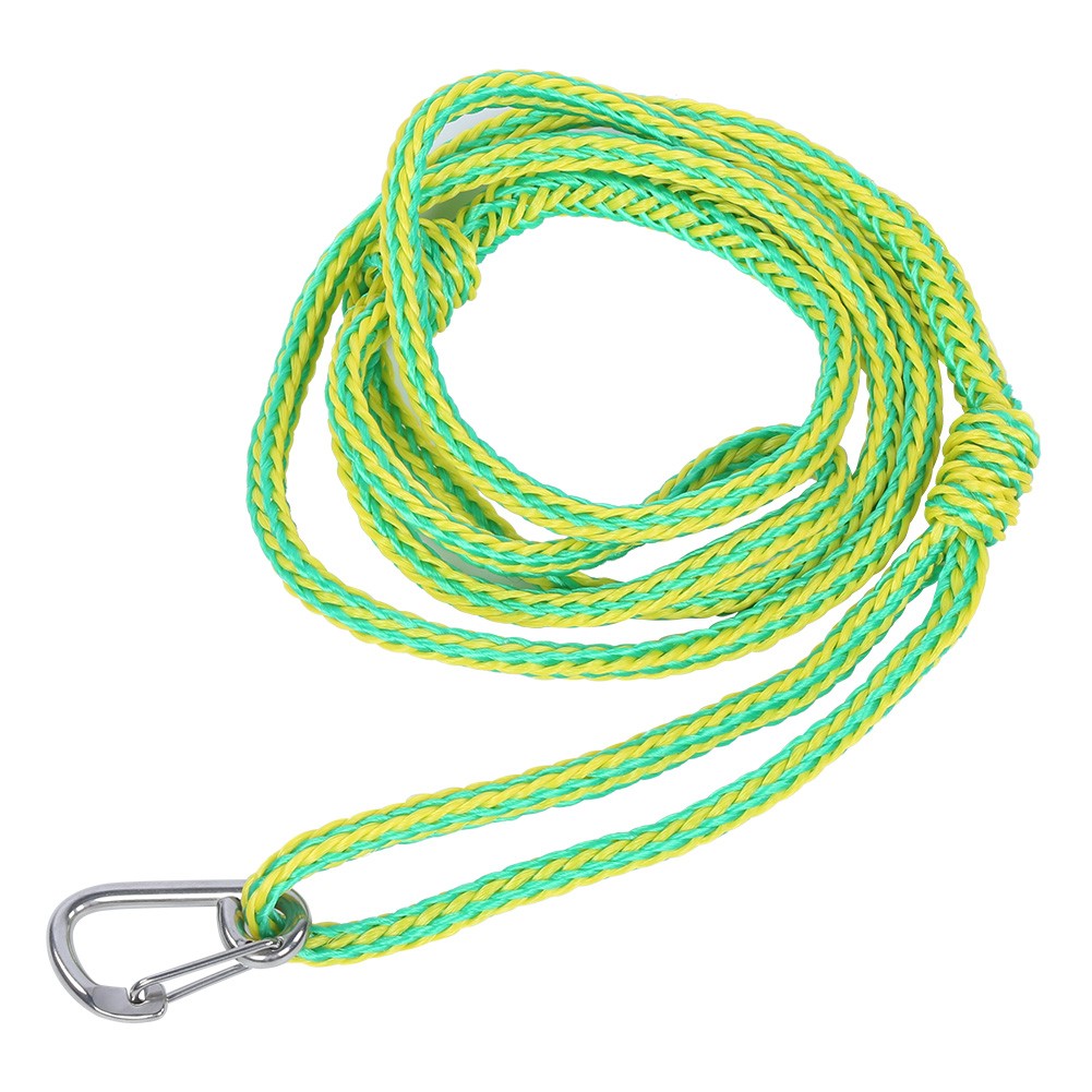 1 Piece Boat Rope Durable For Kayak Docking 2.4m Green Yellow Easy To Use