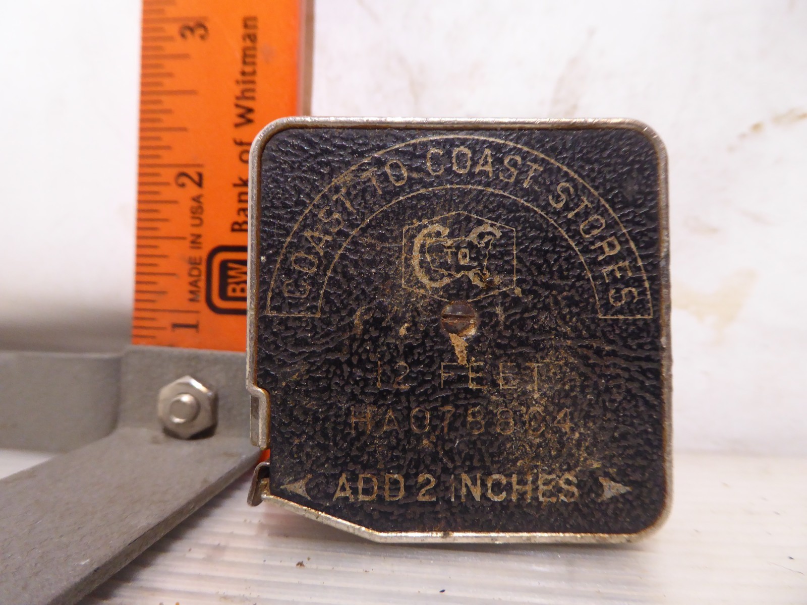 COAST TO COAST STORES 12 FOOT TAPE MEASURE MADE IN USA