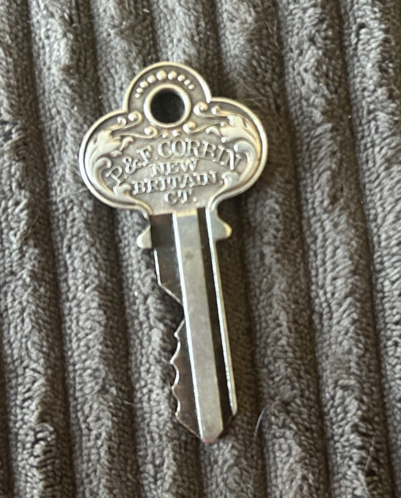 Lot Of 3 Beautiful Vintage Keys – P&F Corbin, Schroeder 1898 Pat Date, Lockwood