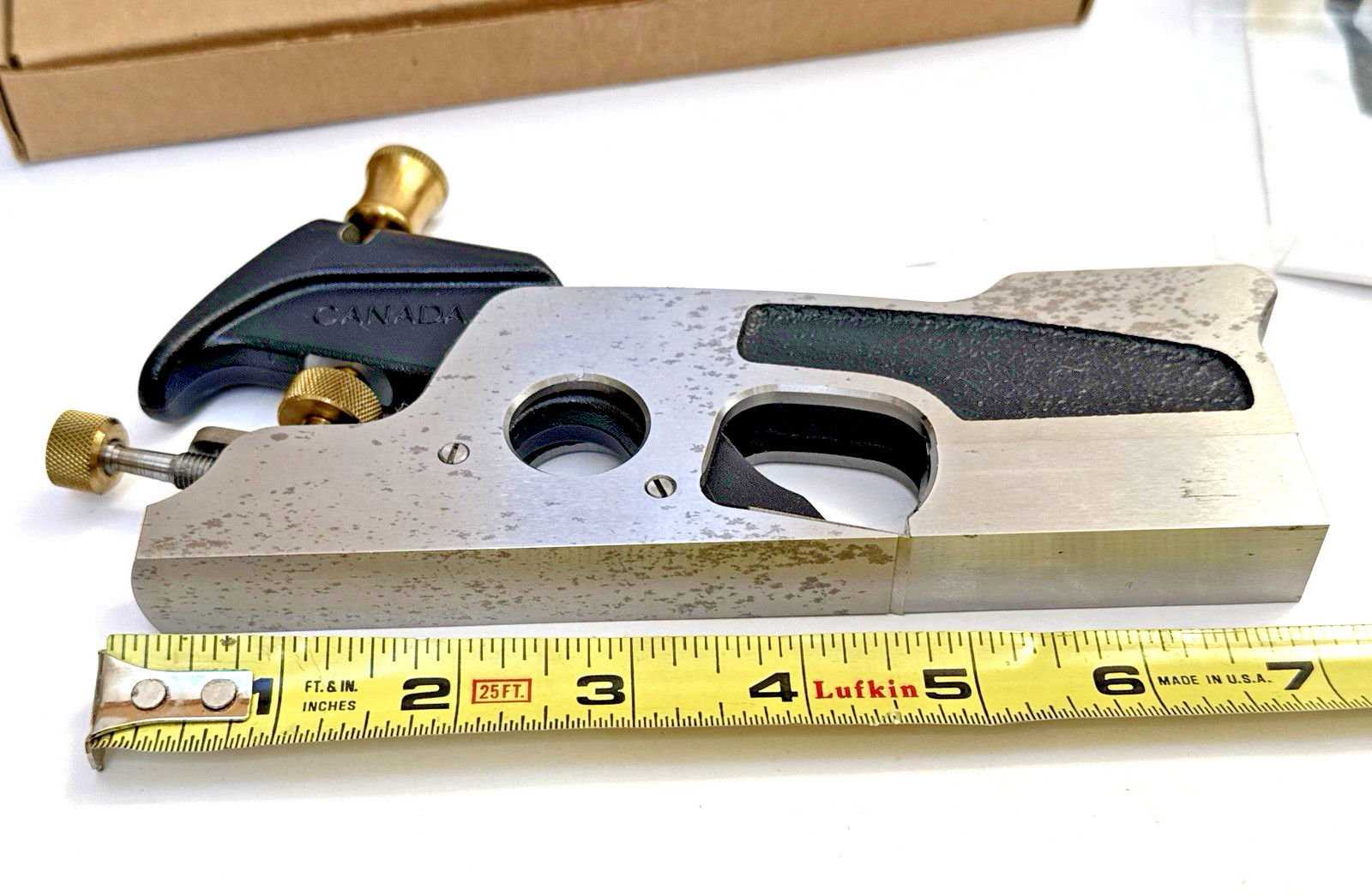 VERITAS MEDIUM SHOULDER PLANE – O1 BLADE – WITH ORIGINAL BOX