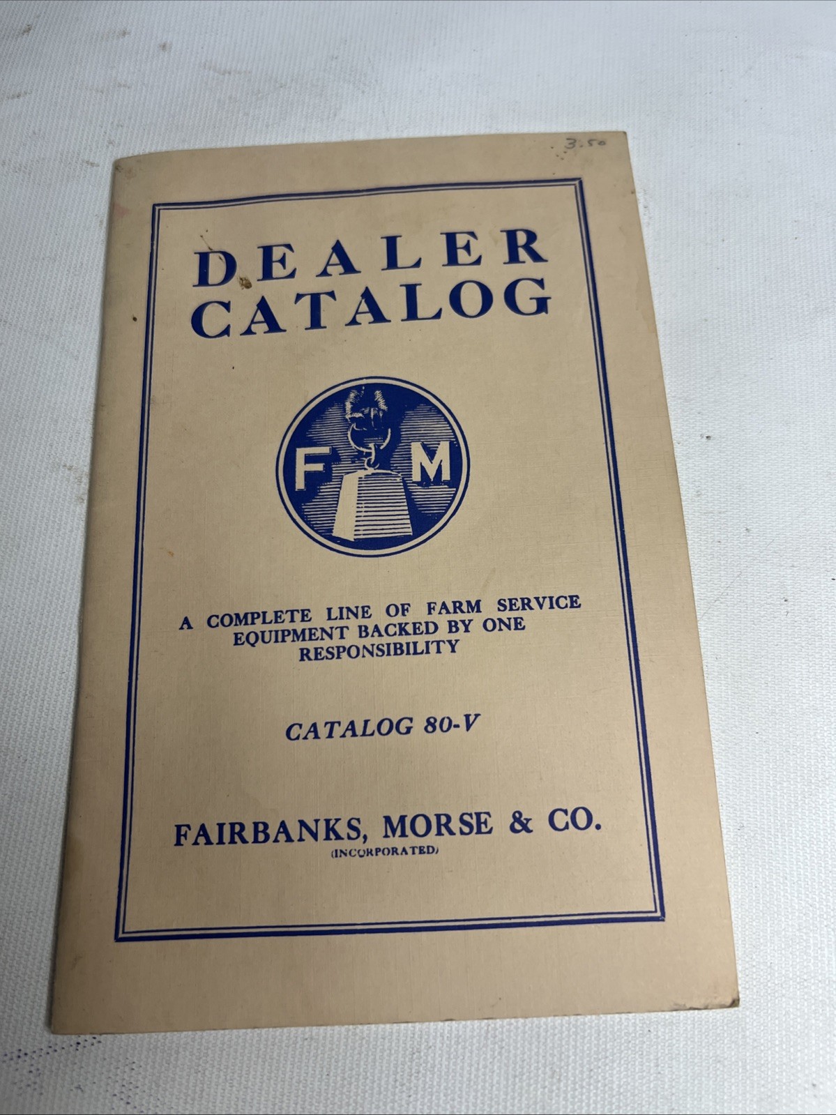 fairbanks morse dealer catalog 80-v