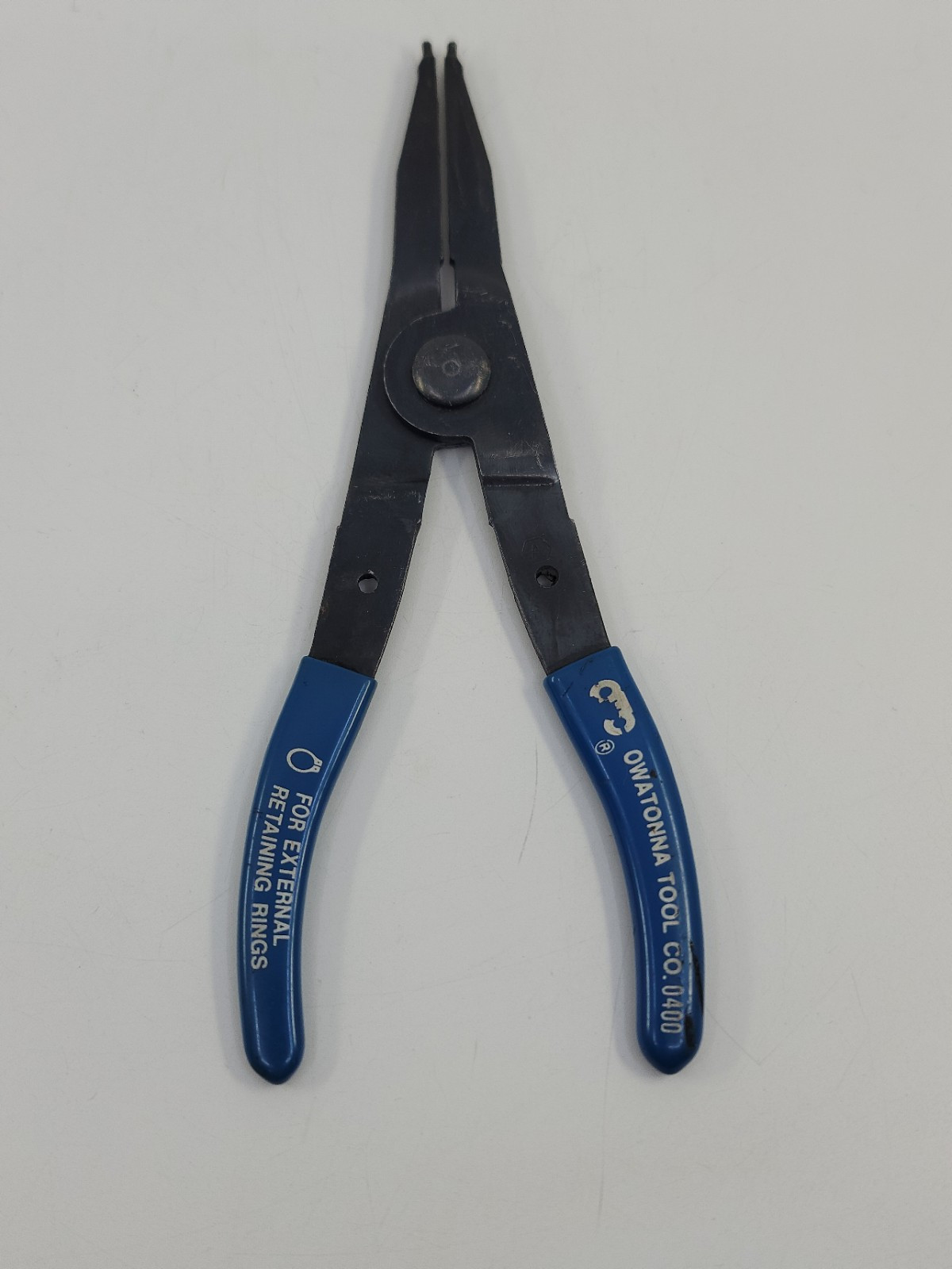 Owatonna Tool Co. External Retaining Ring Pliers. 0400 7″ USA Light Use