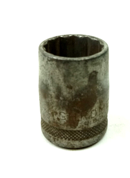 NB None Better Chrome 3/4″ 12 Point Shallow Socket 1/2″ Drive VTG USA