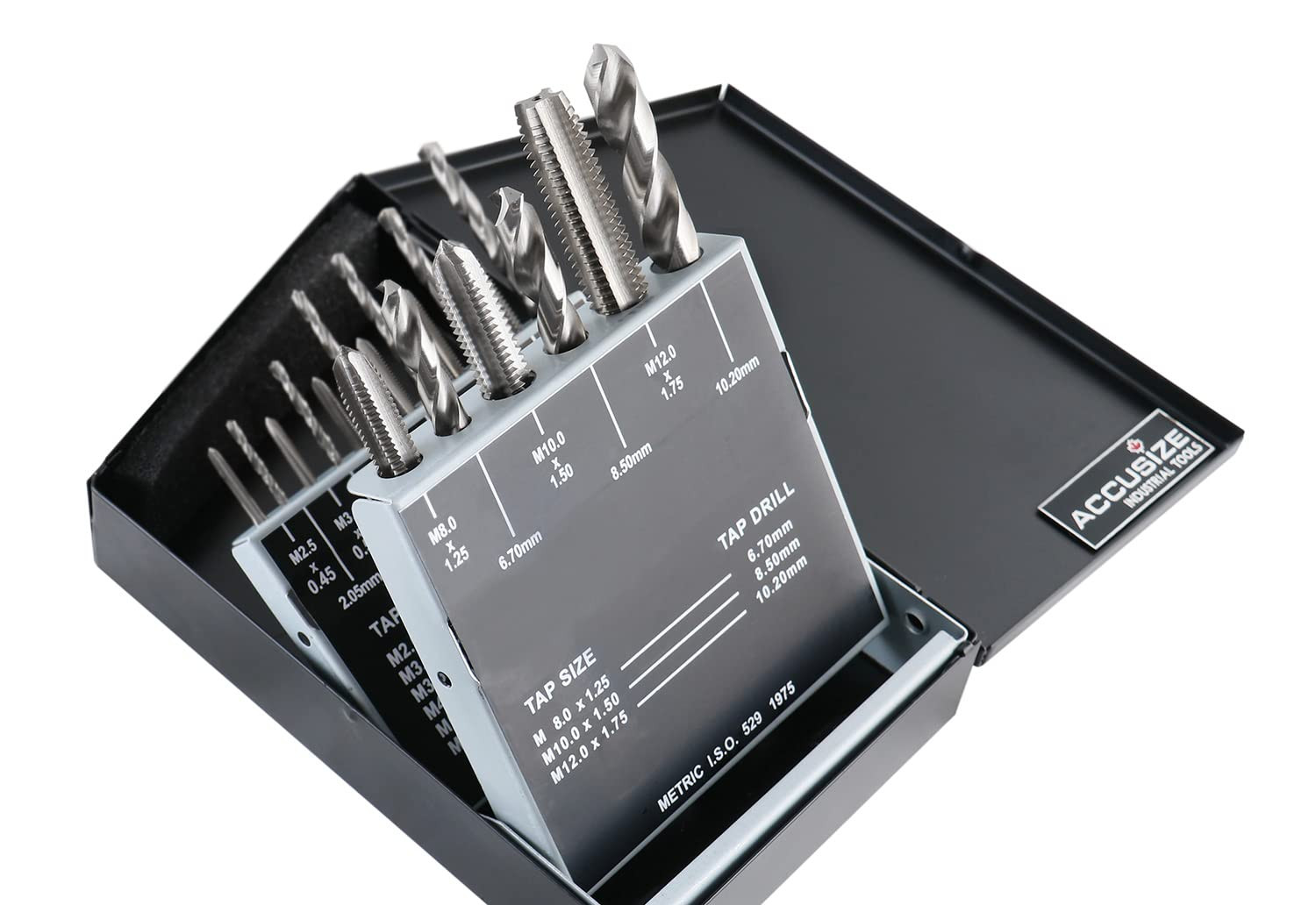 Metric 18 Pc H.S.S. Tap and Drill Set, 0001-0052