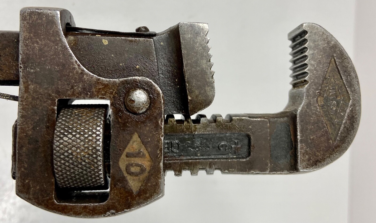 Early 1900’s Stillson #10 Pipe Wrench Walworth Mfg. Co. Boston USA