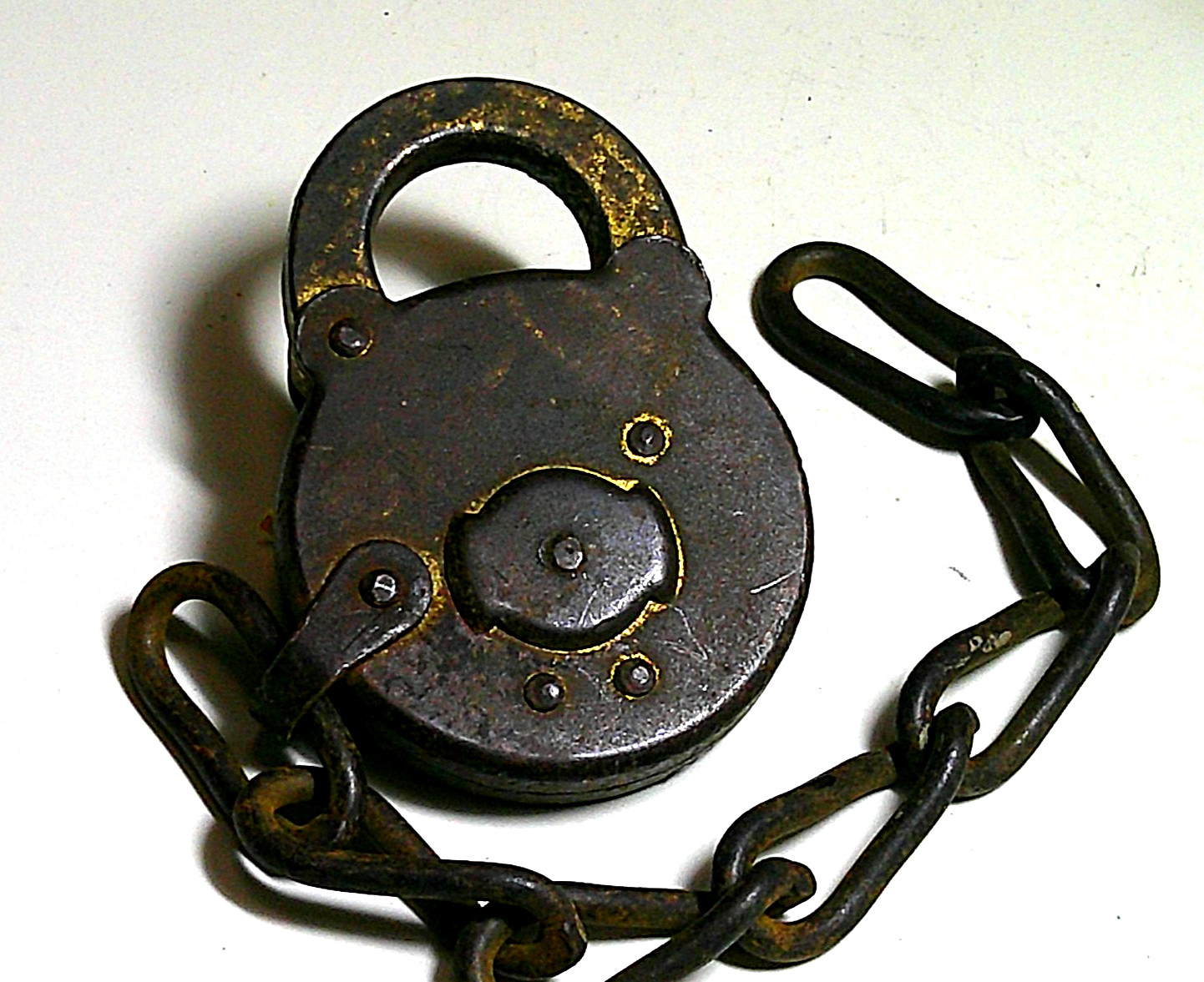 Antique Mastodon Eight Lever Lock Eagle Lock Company Connecticut