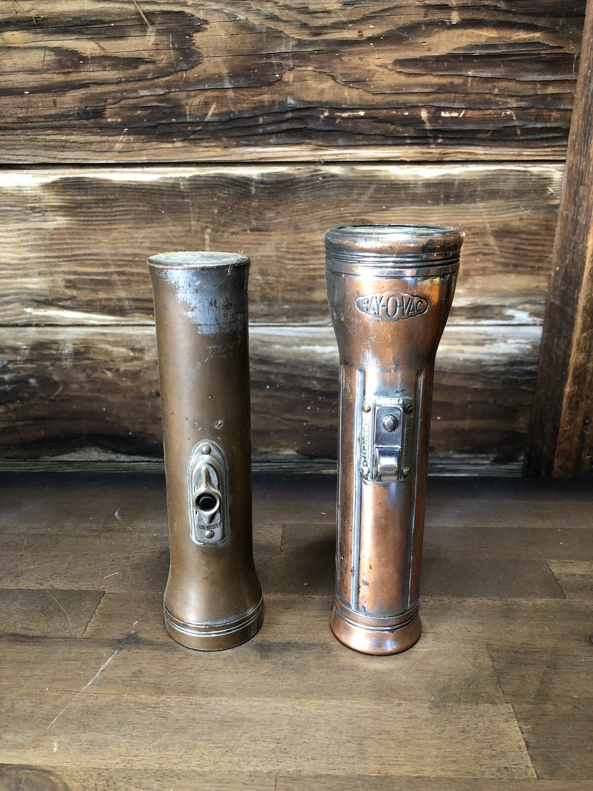 Vintage Ray-O-Vac and Everyday Copper Flashlights Parts/Repair