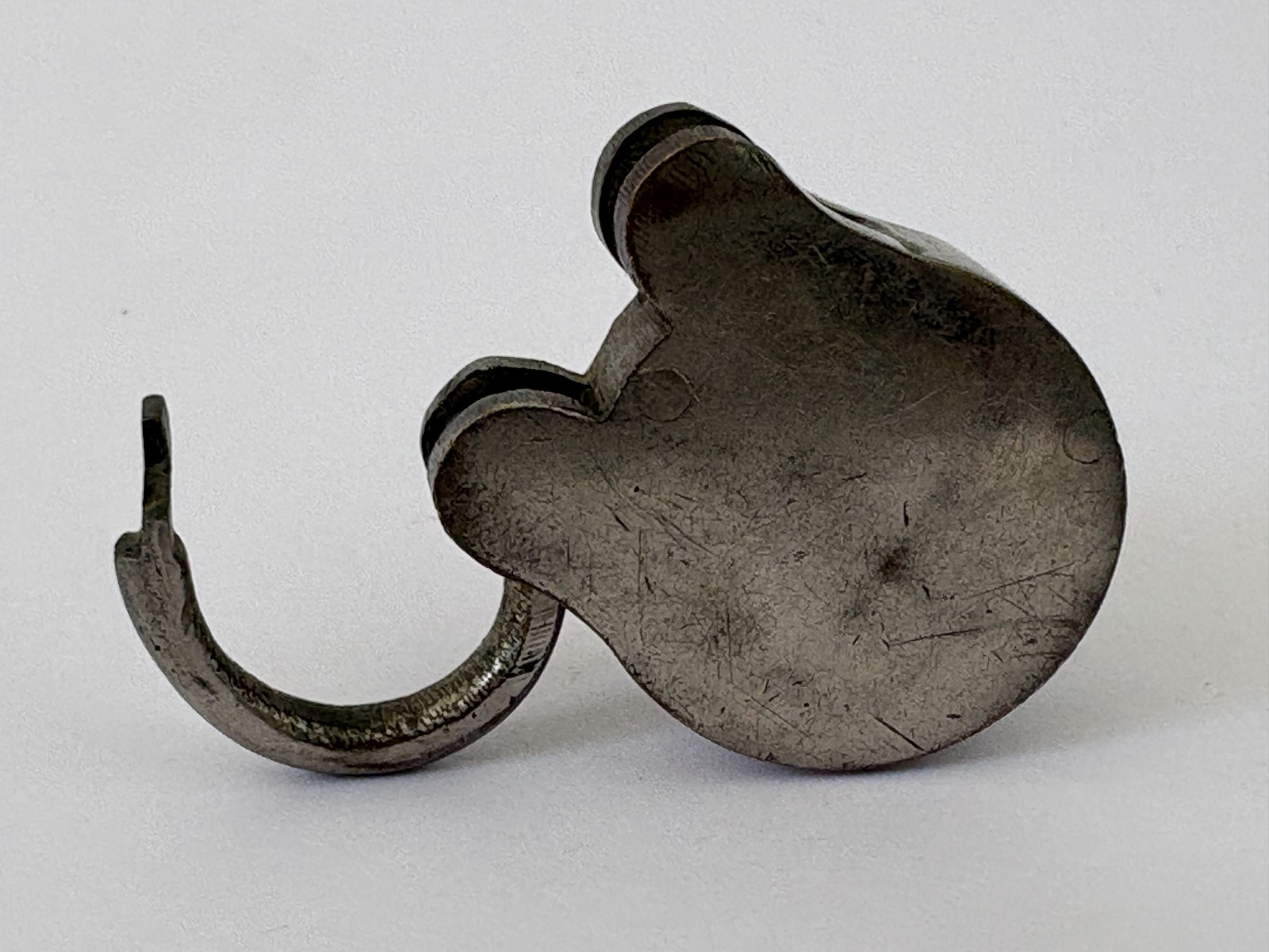 Vintage Brass Padlock with Key Vintage Indian Handmade Collectible Hoppes&Co