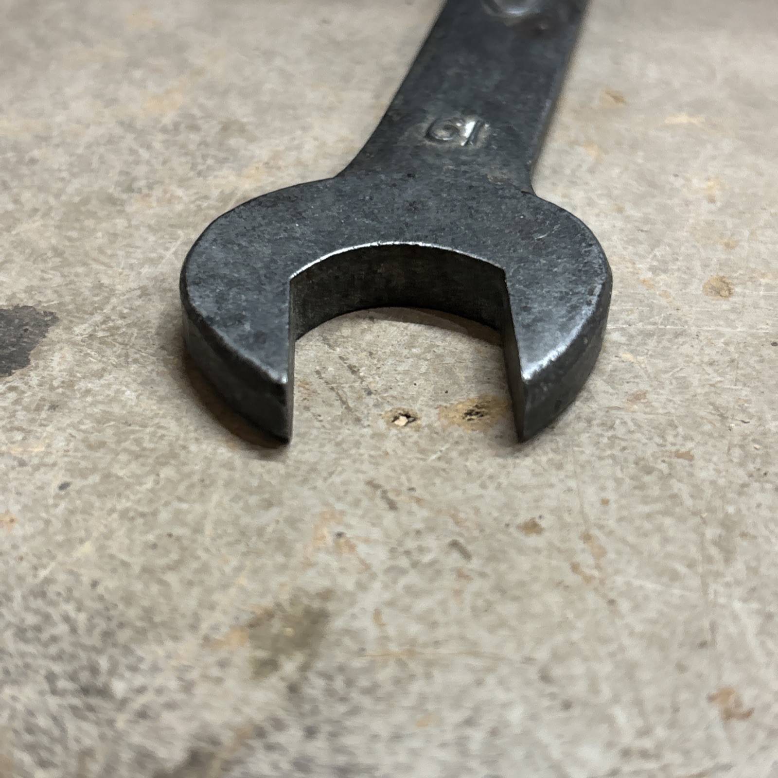 Vintage HM KOWA Metric Wrench Double Open End 19mm and 17mm