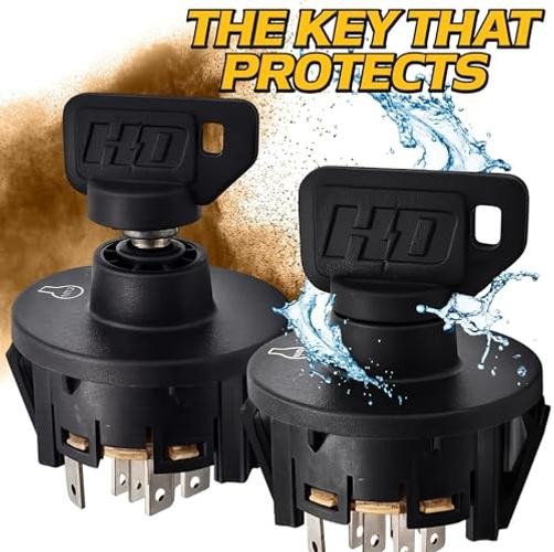 HD Switch Starter Ignition Key Switch Replaces Toro Time Cutter Titan SW3200