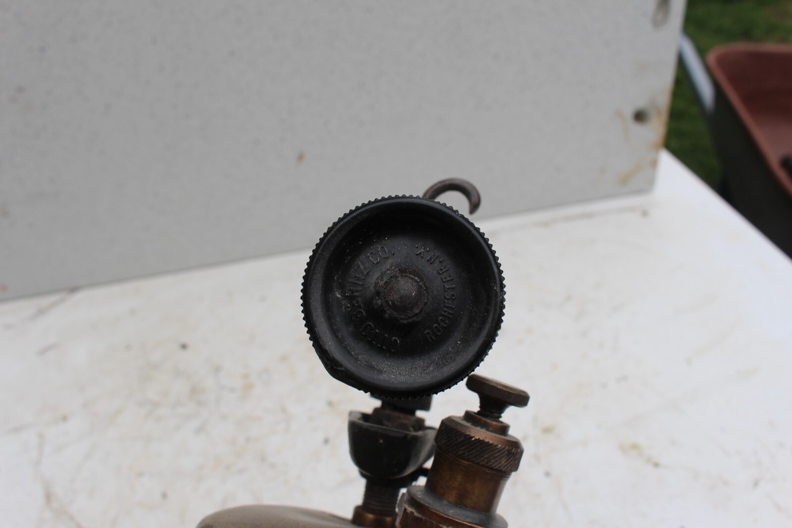 OTTO BERNZ blow torch, vintage, as is STEAMPUNK