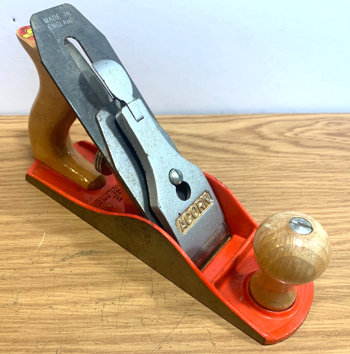 Vintage Acorn Plane Chapman Tools by Stanley A4 Made in England