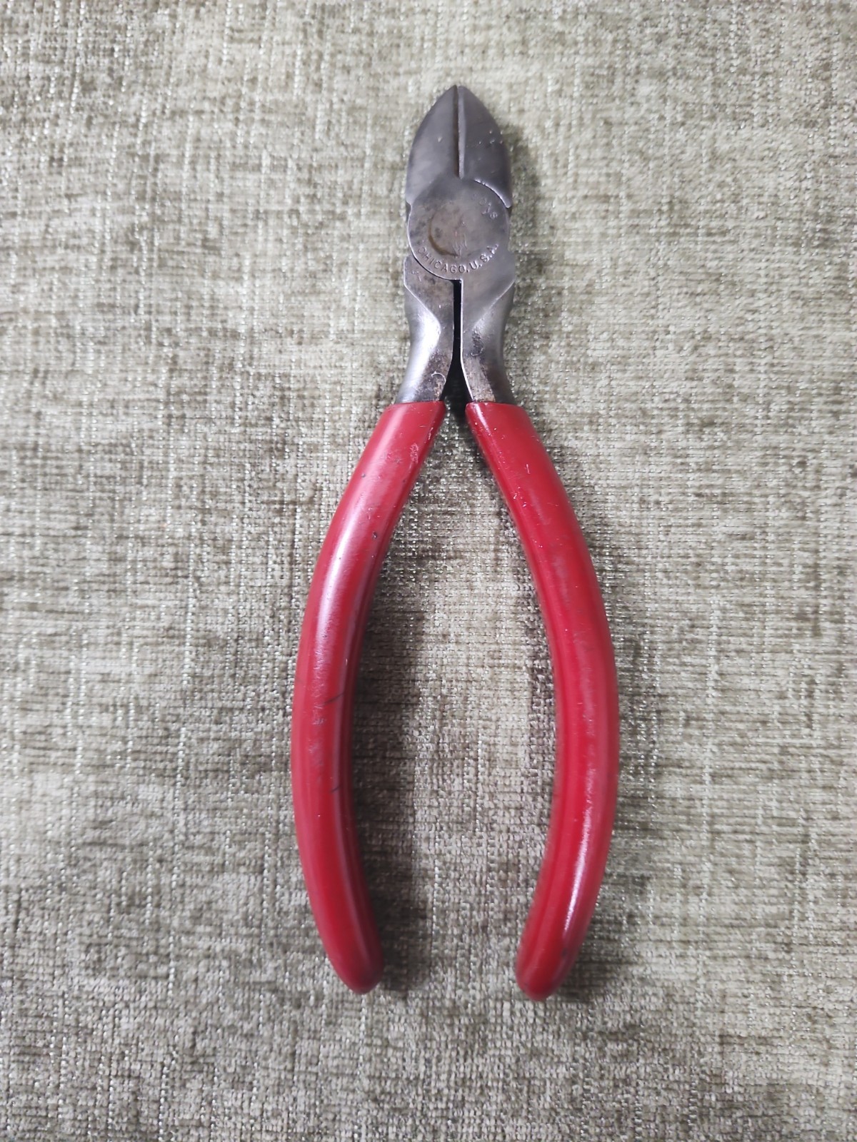 Vtg Klein And Sons Diagonal Cutters 252-6 6in Inv1305