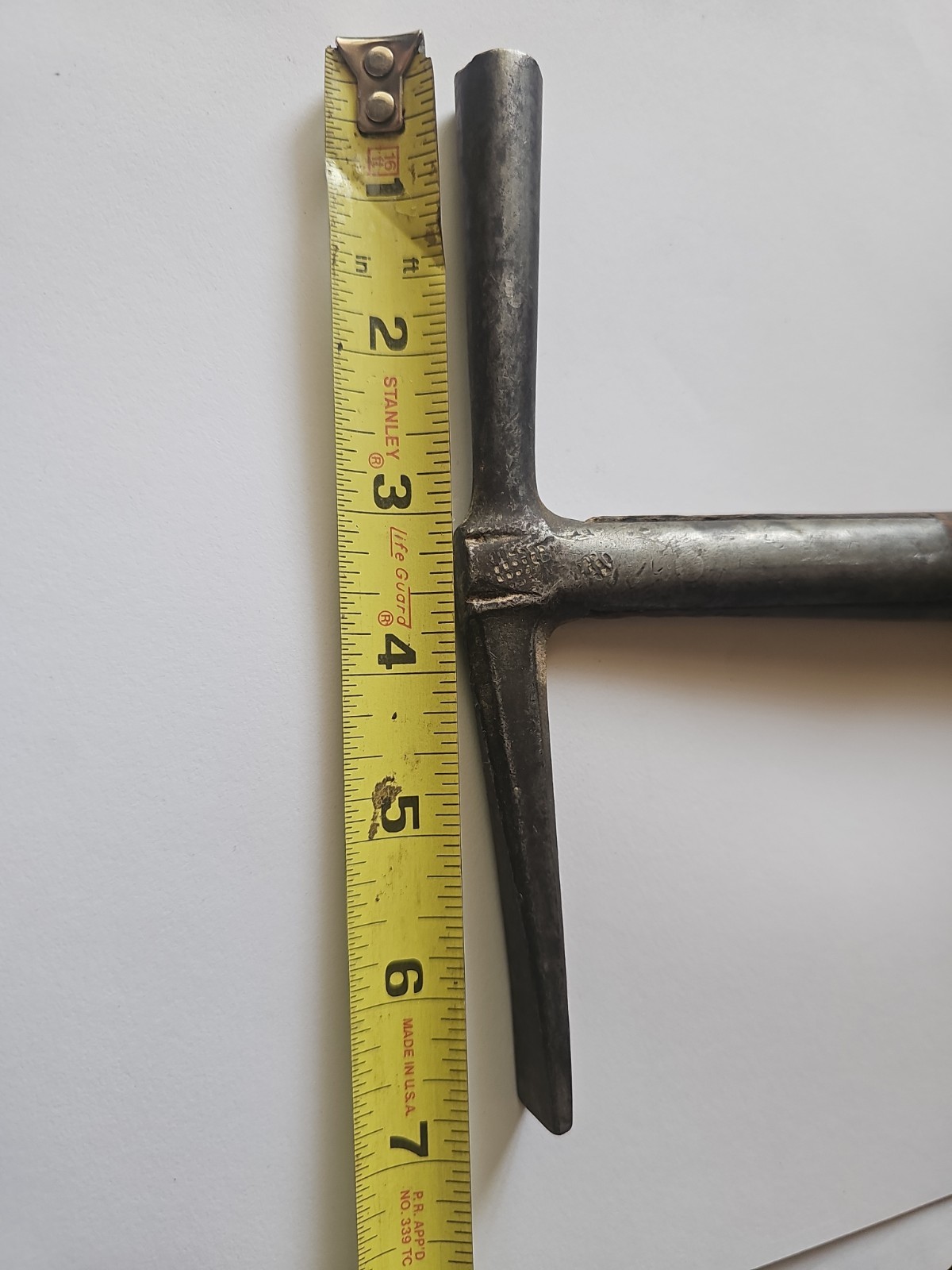 Rare early CS Osborne Newark N.J Strapped Tack Hammer Upholstery Leather Tool