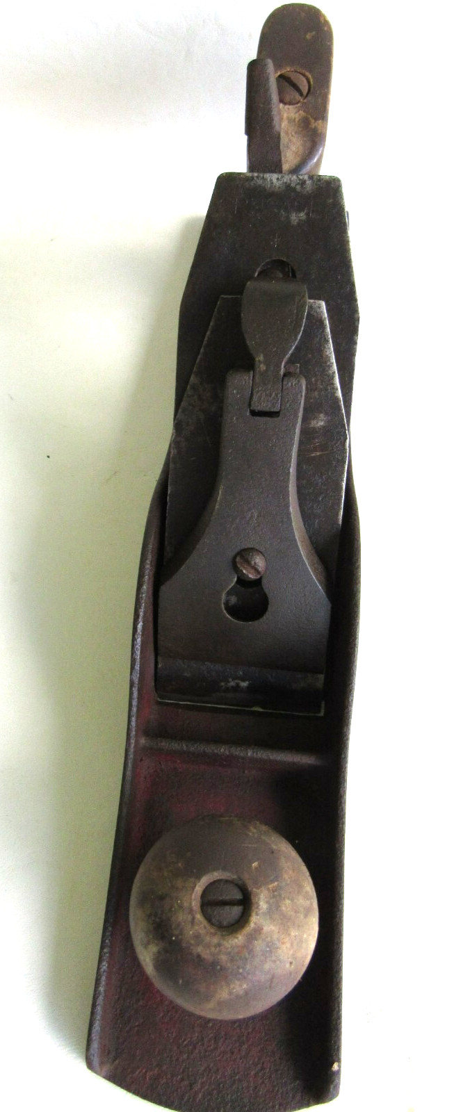Vintage CRUSADER Wood Smoothing Plane. 13-1/2″ Long. Made in U.S.A.