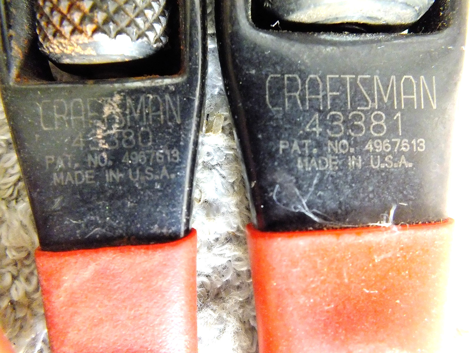 CRAFTSMAN USA 8″ & 10″ POCKET SOCKET ADJUSTABLE BOX END WRENCH # 43381 & 43380