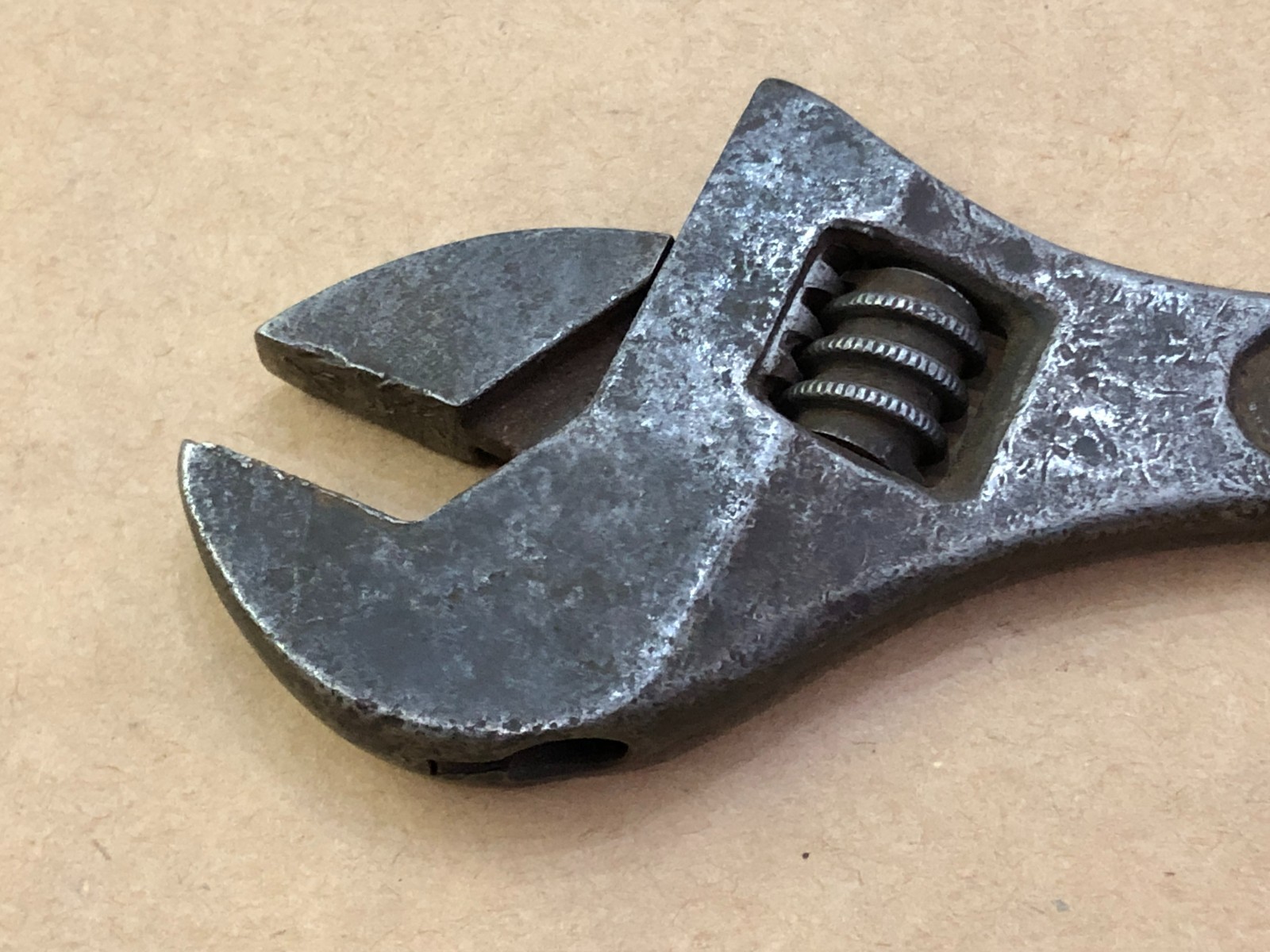 Vintage 10″ Diamalloy Diamond Calk Horseshoe Duluth MN Adjustable Wrench