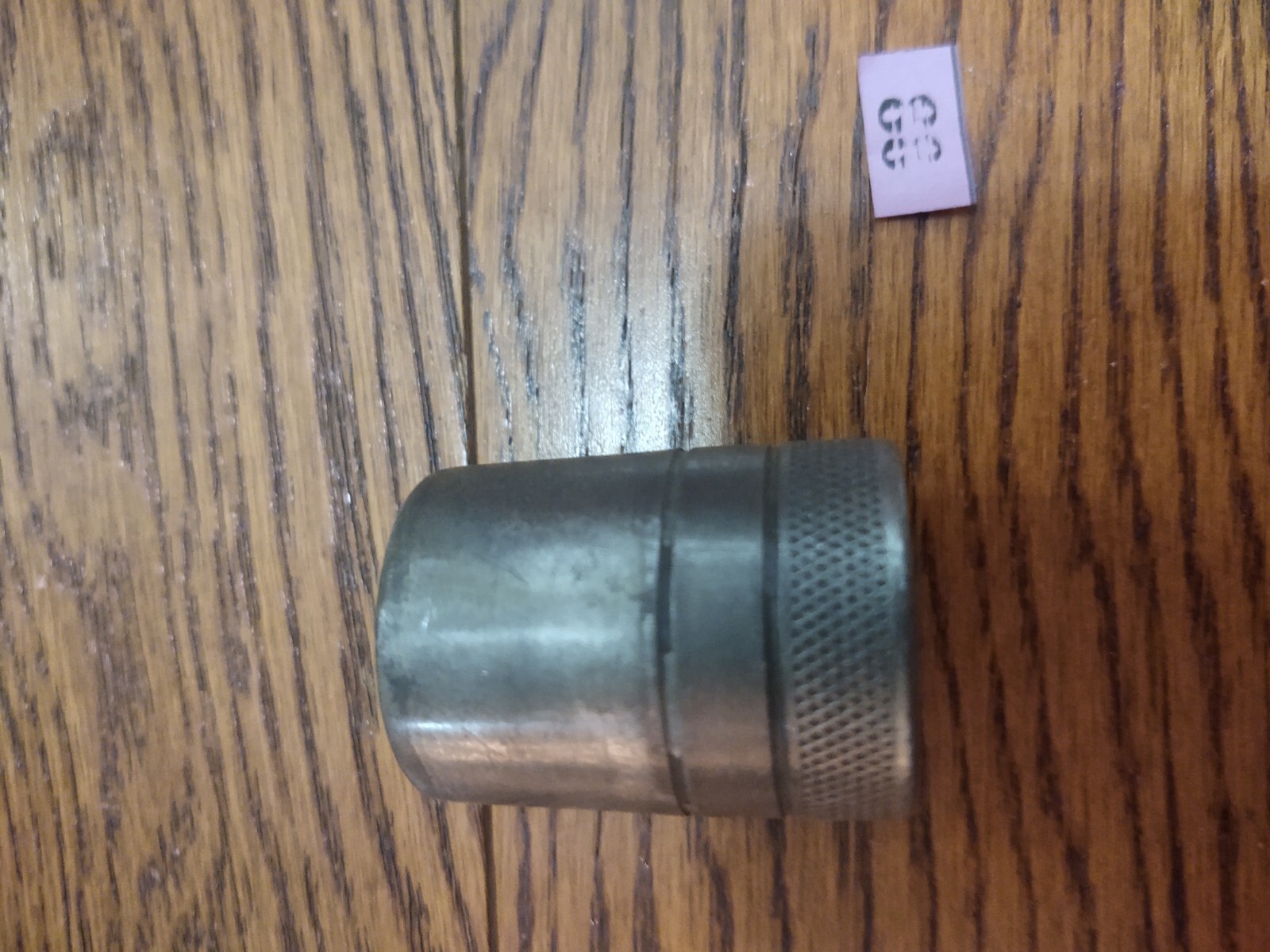 Vintage Chrome Alloy S-K 7/8″ X 1/2″ Socket Ratchet Brazil Knurled Base Rare