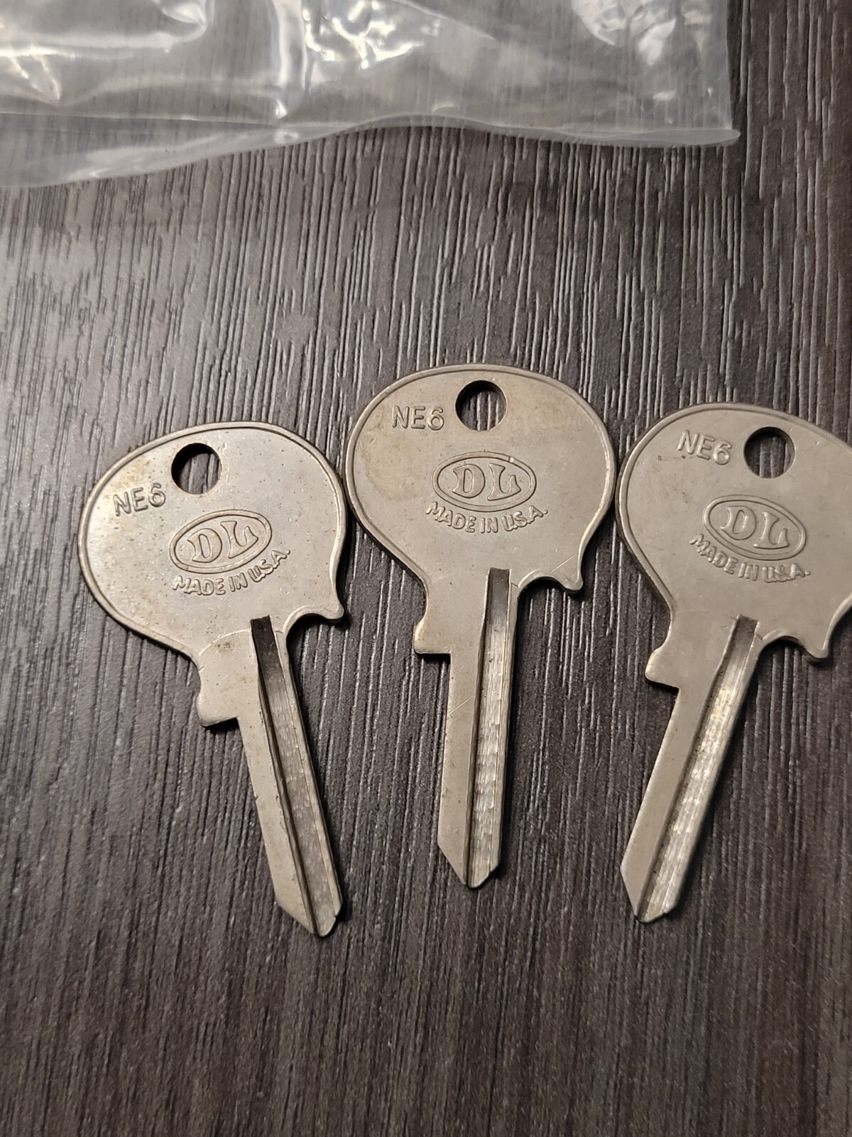 3 DL Brand Key Blanks for Volvo V06 V77, VL1, NE6, NE10