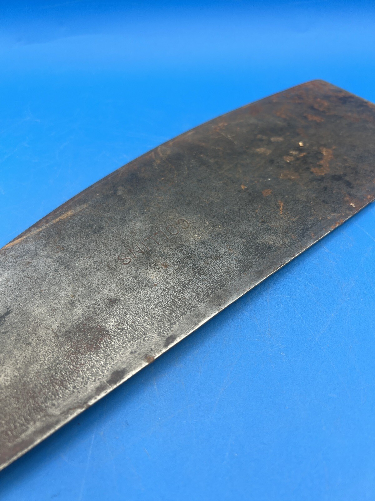 VTG Collins TOBACCO SUGA CANE KNIFE MACHETE CUTTER 21-3/4″ With Tag On Blade USA