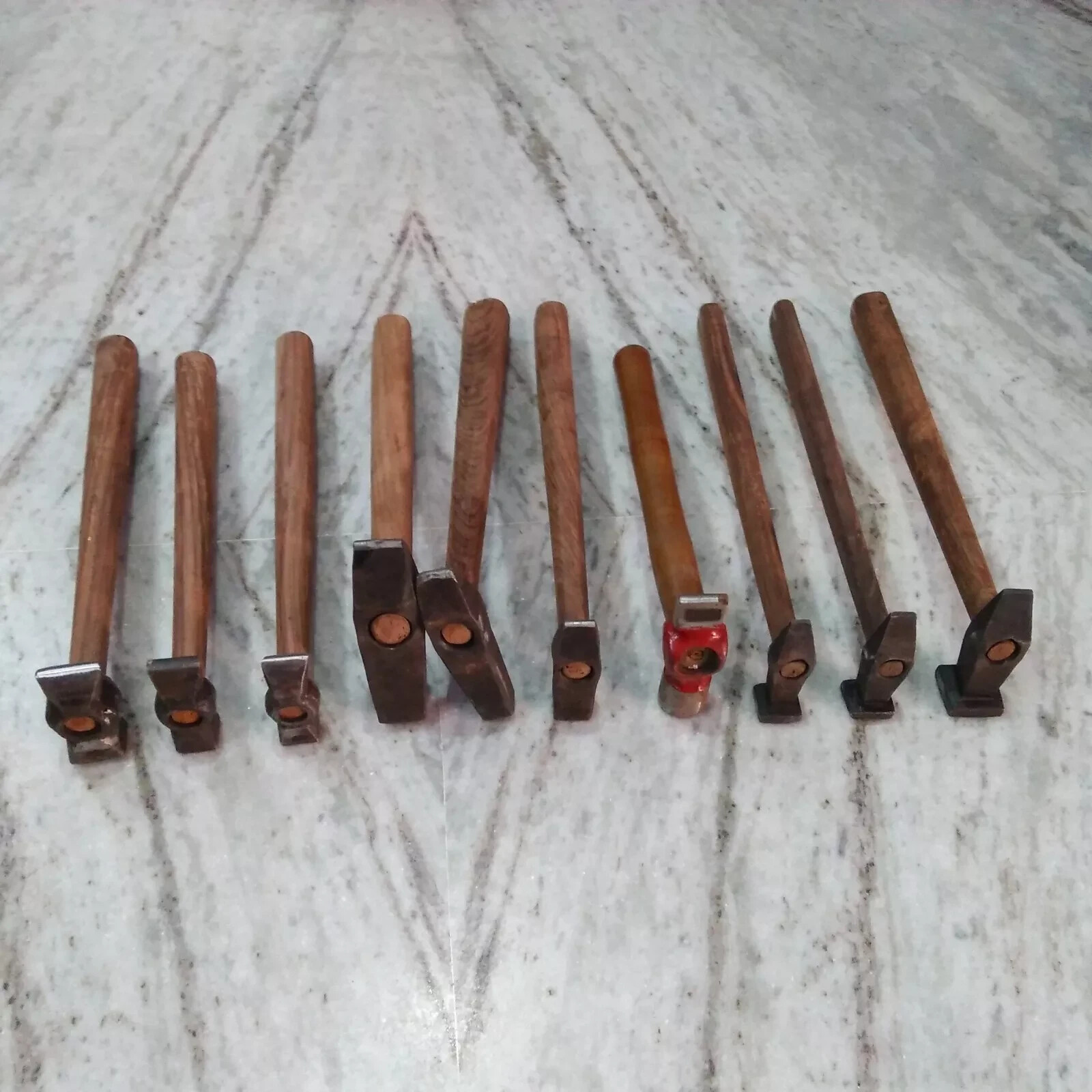 Set of 10 Black Iron Hammer Blacksmith Useful Item