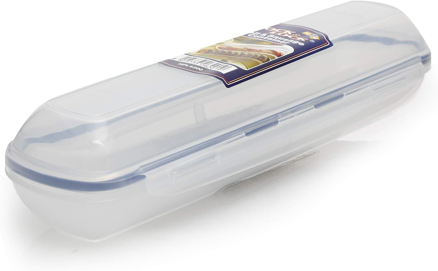 Lock & Lock 1/2-Cup Roll and Sausage Container, 4.7 Fluid Ounces
