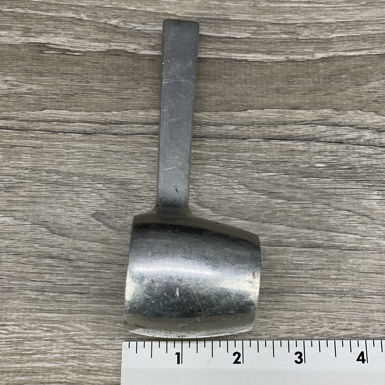 Vintage 1950 Sand Cast Aluminum Measuring Device from National Engineering Co.