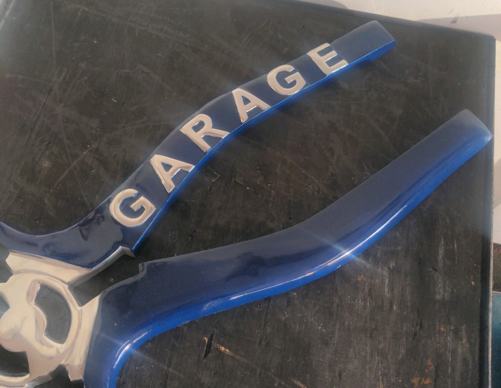XXL GARAGE Pliers Garage Sign XXL Advertising Man Cave Tools shop Display ⭐⭐⭐⭐⭐⭐
