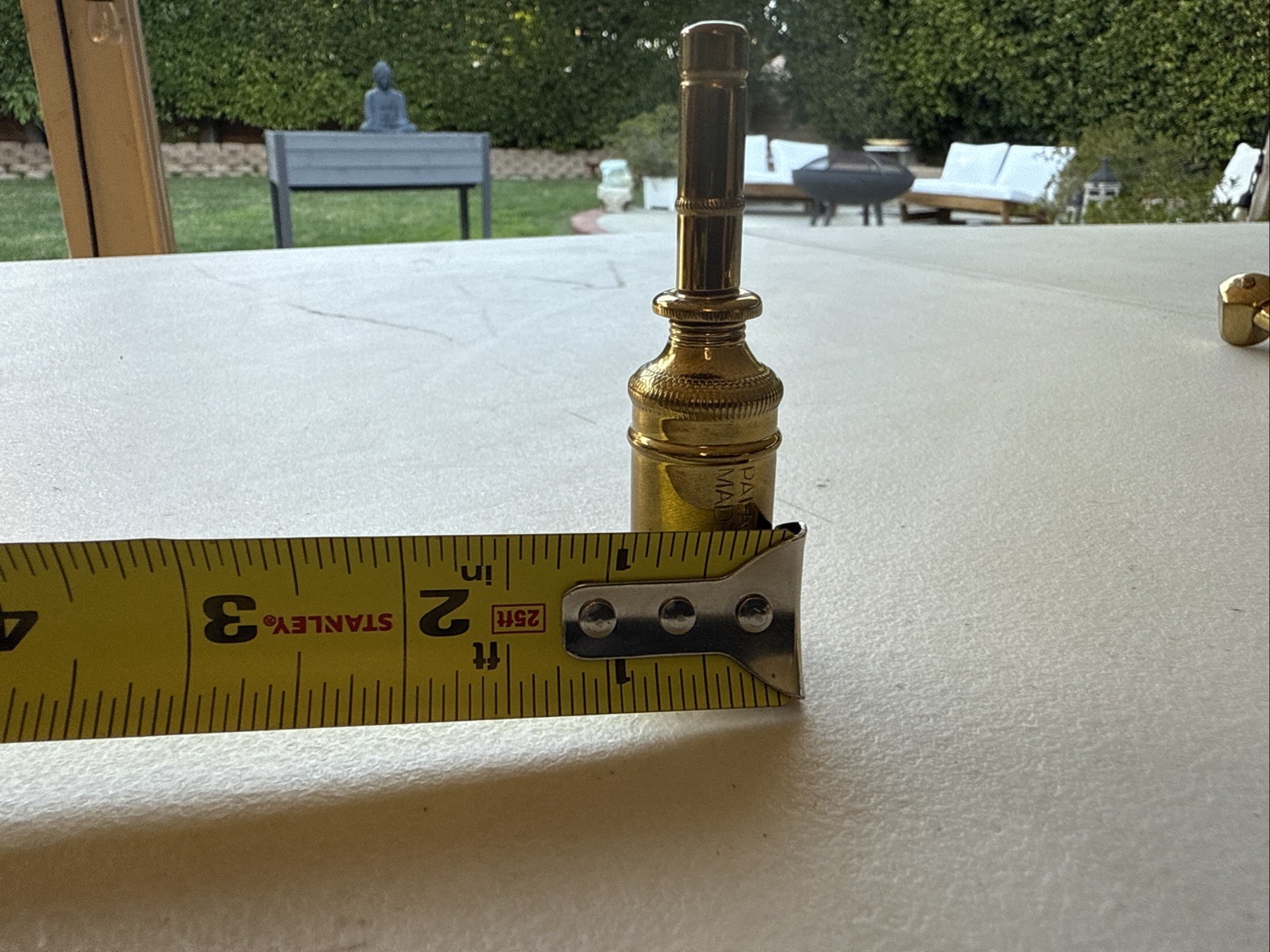 Restored Vintage Antique Tool Brass Machinist Oiler Oil Can Patented USA. Z9